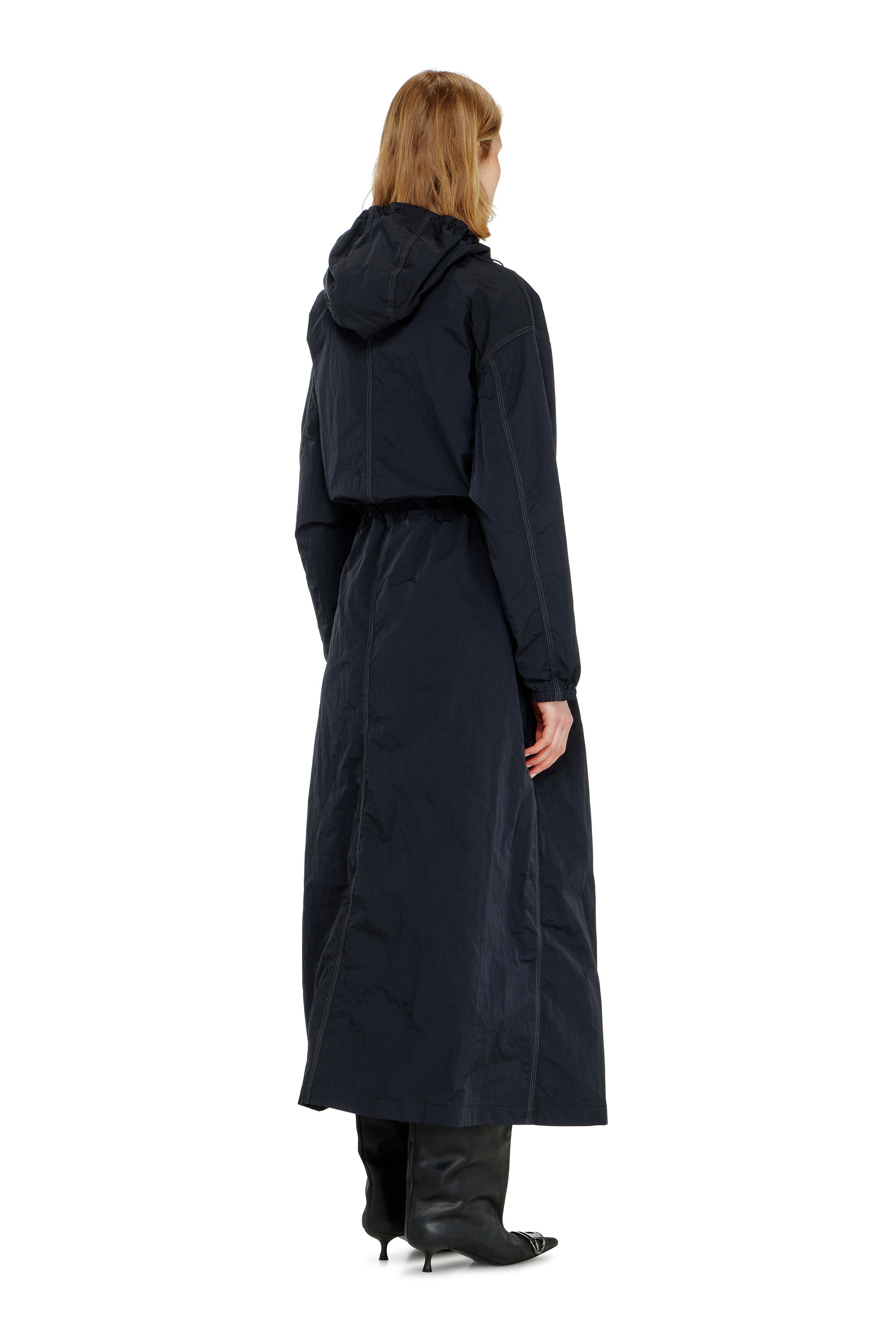 Diesel - G-ASTER-T1, Trench en nylon avec capuche amovible Femme in ToBeDefined - 4