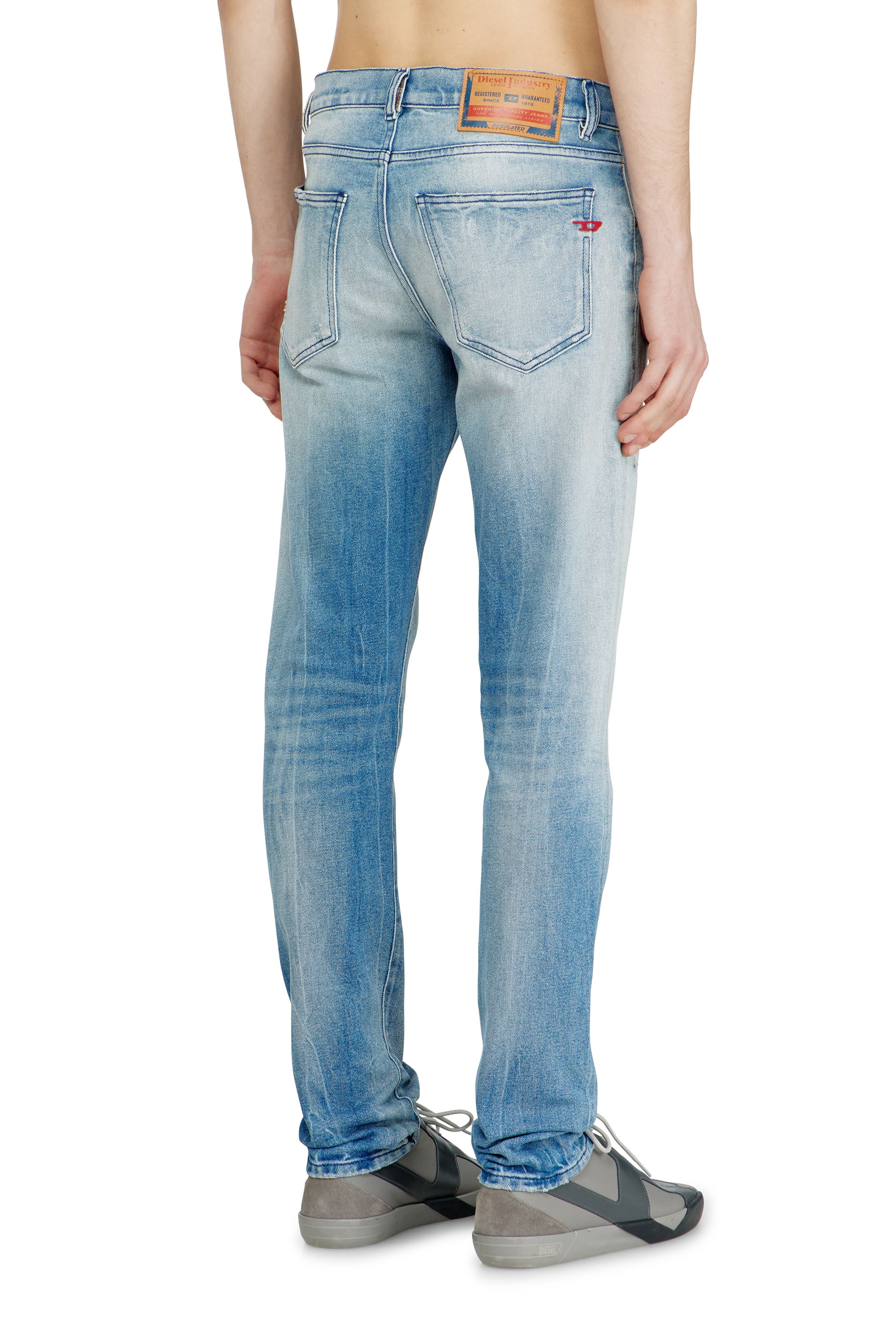 Diesel - Herren Slim Jeans 2019 D-Strukt 09N38, Hellblau - 3