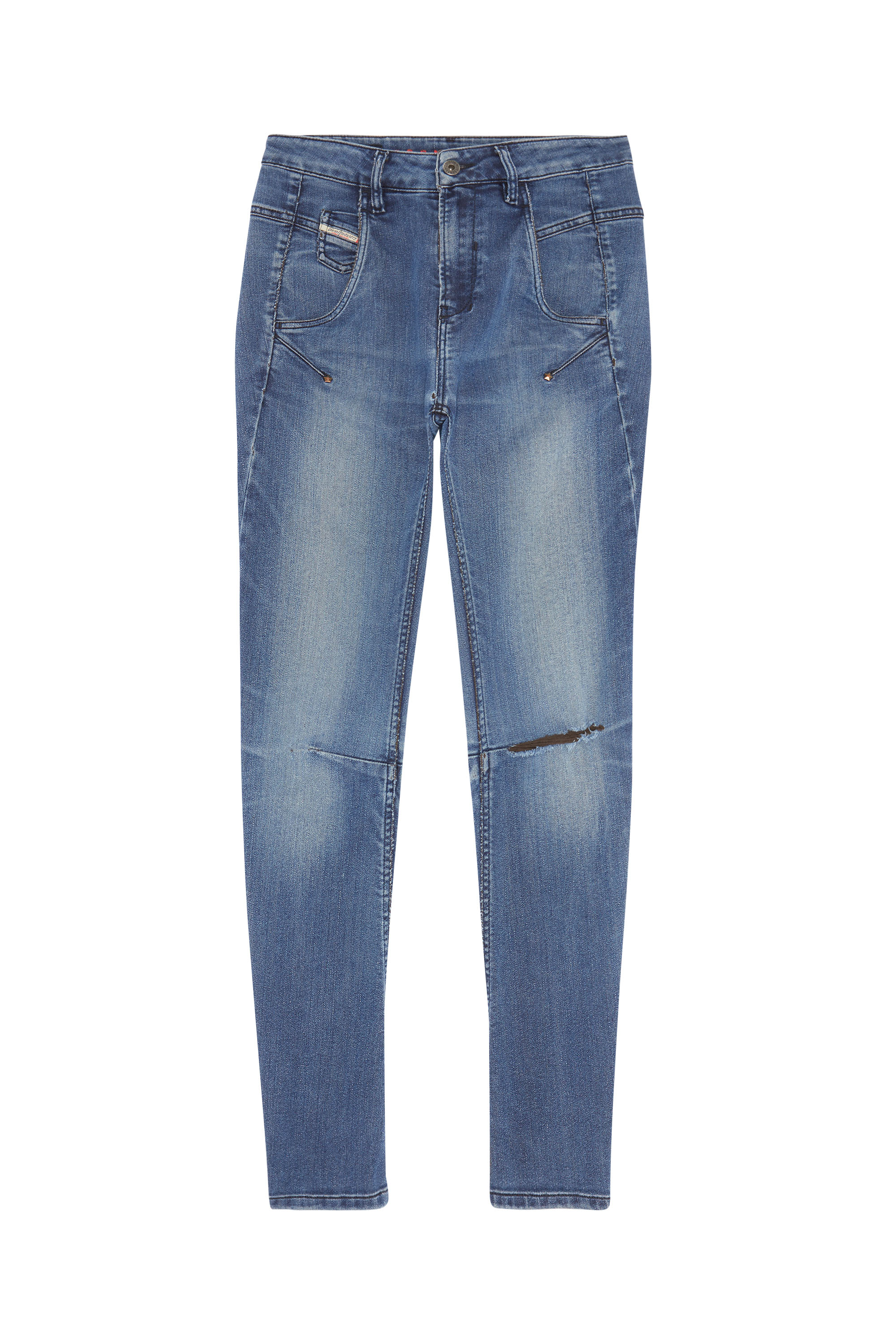 Diesel - FAYZA, Diesel Donna - Jeans Blu medio Donna in Blu - 1