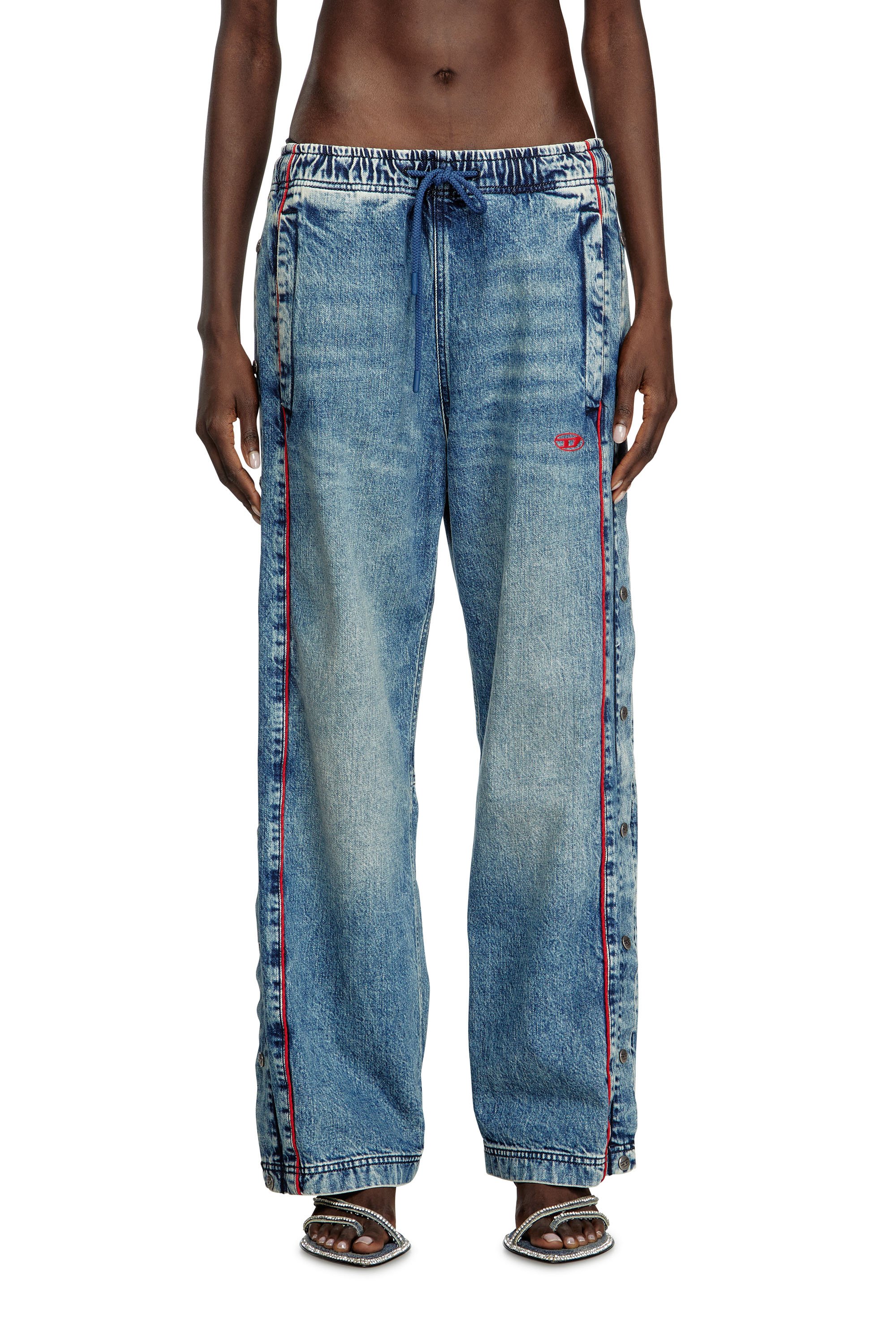 Diesel - Relaxed Jeans D-Axfor 0ABCP Unisex, Blu medio - Image 5