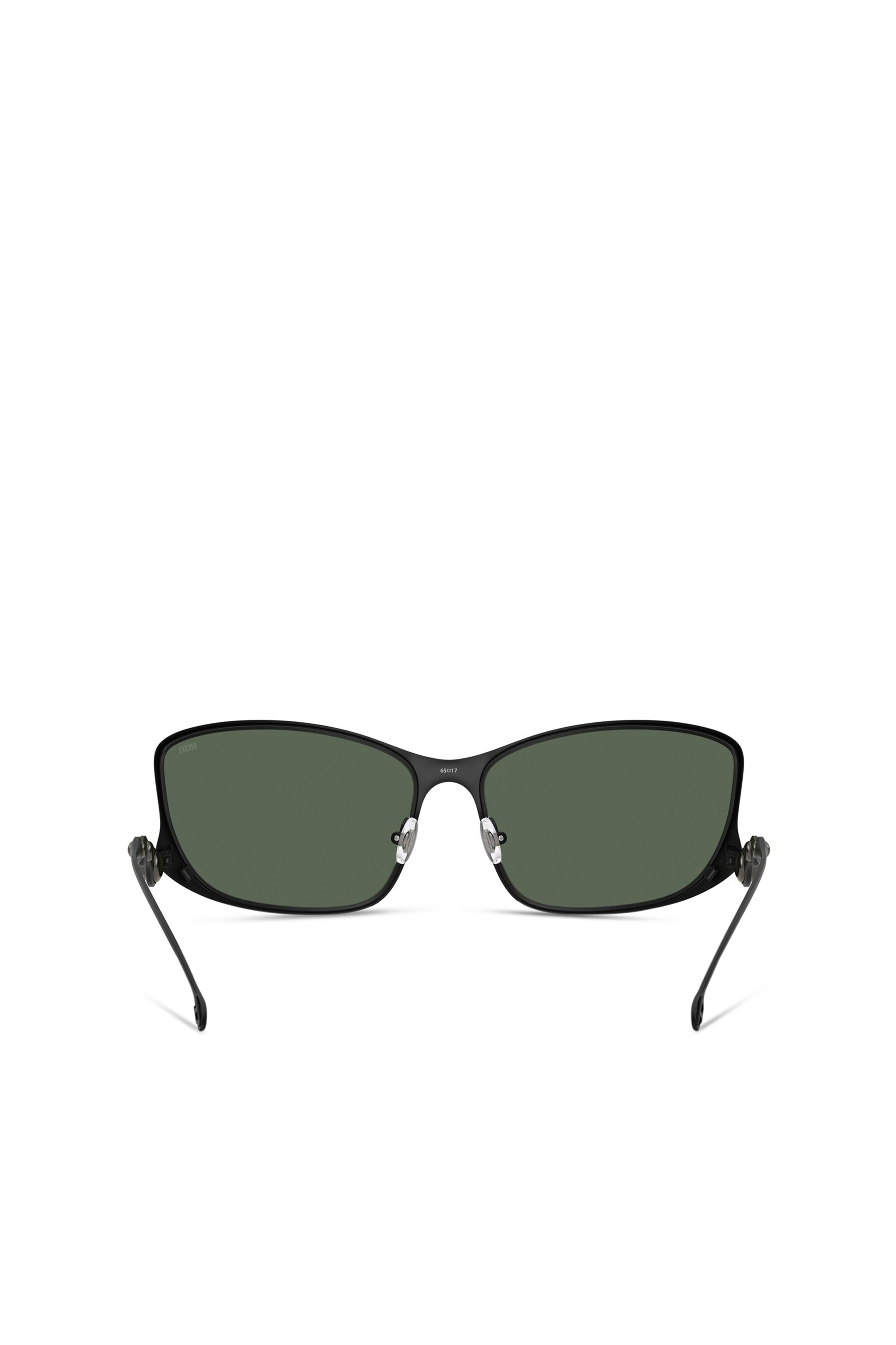 Diesel - 0DL1013, Lunettes de soleil rectangulaires Mixte in Vert - 3