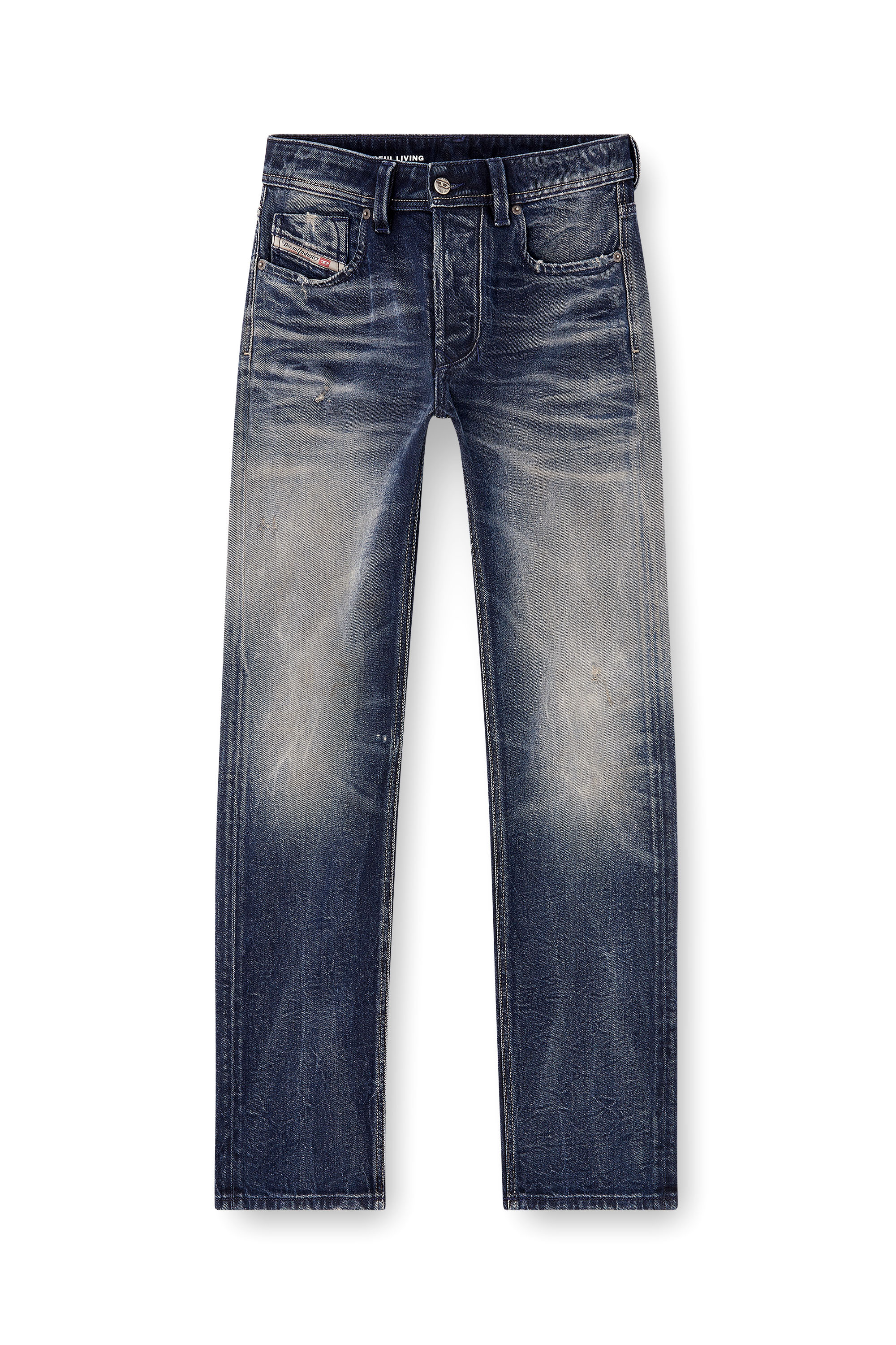 Diesel - Regular Jeans 1985 Larkee 09N57 Homme, Bleu Foncé - Image 3