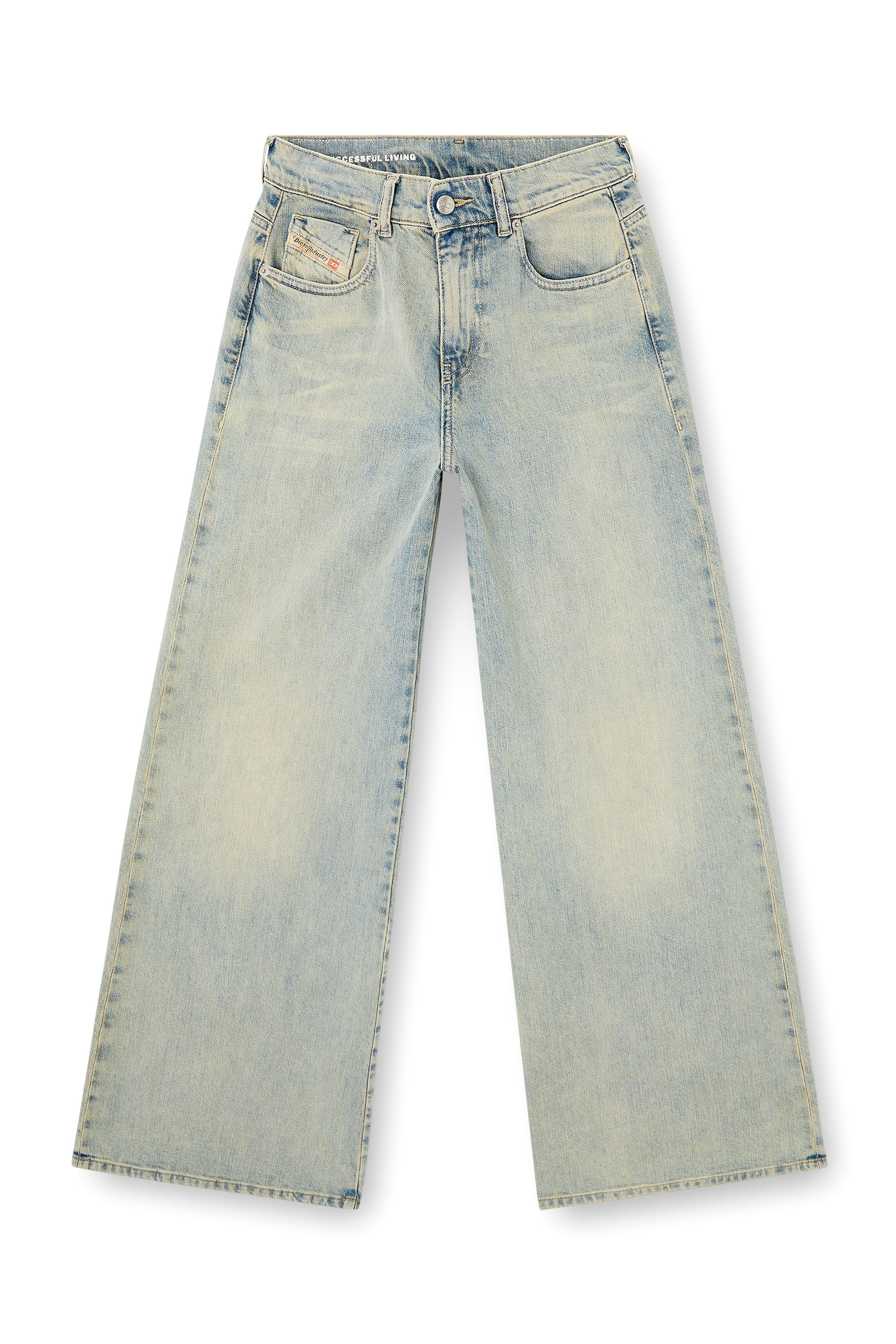 Diesel - Flare Jeans 1978 D-Akemi 09N33 Femme, Bleu moyen - Image 2