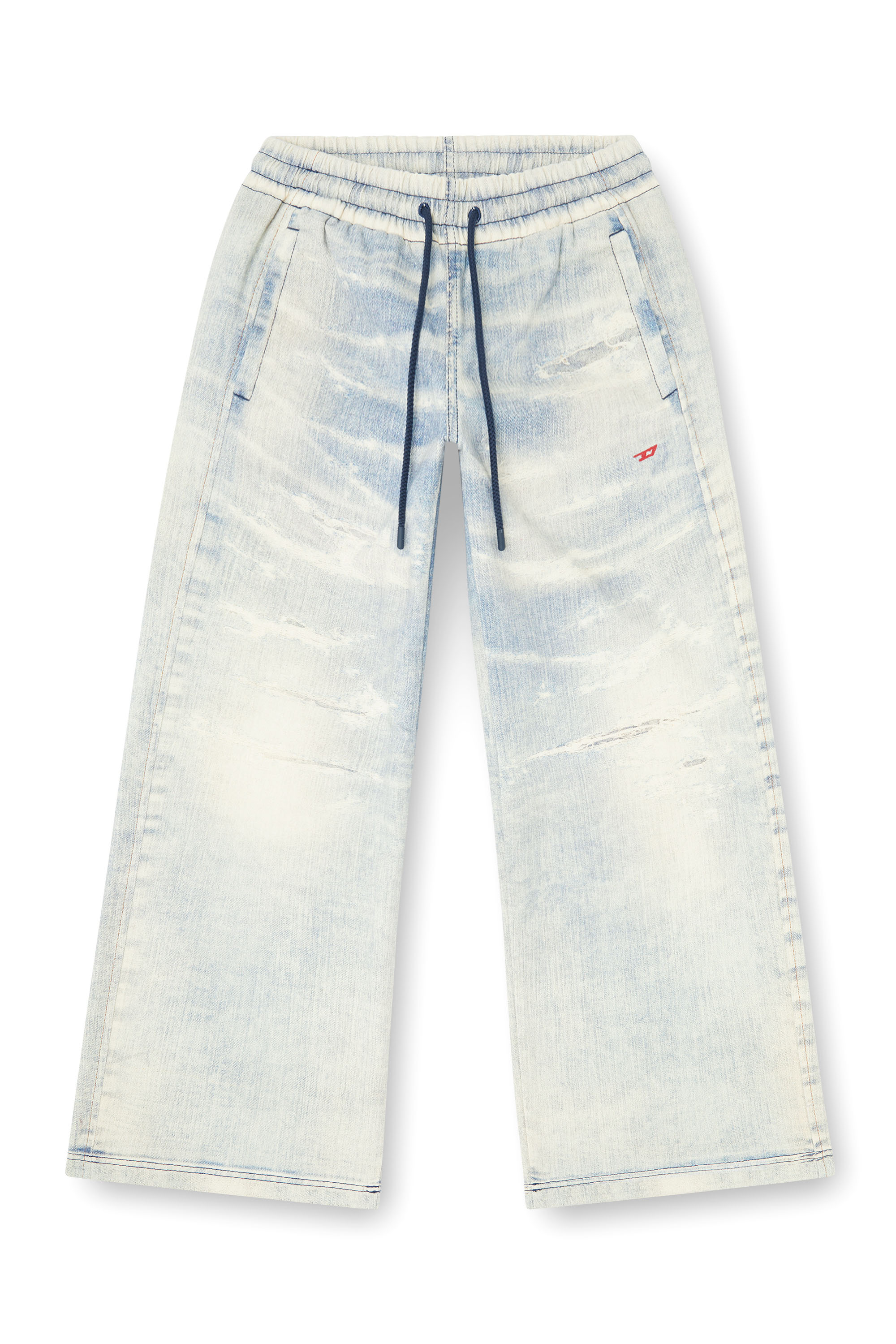 Diesel - Damen Relaxed 2078 D-Ainty Joggjeans&reg; 068XM, Hellblau - 4