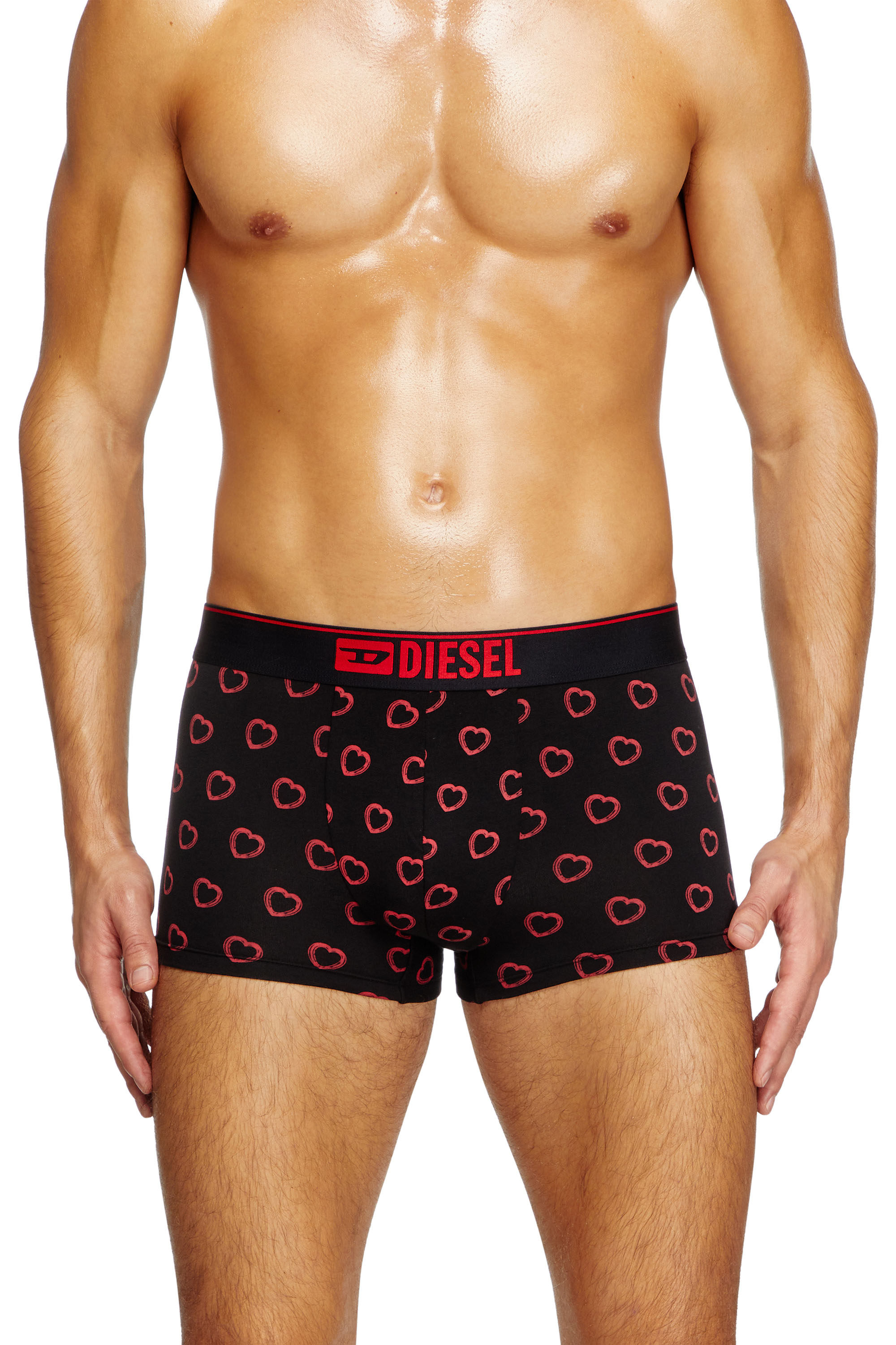 Diesel - DAMIEN-GFT-3PACK, Lot de trois boxers avec motif cœur Homme in Polychrome - 2