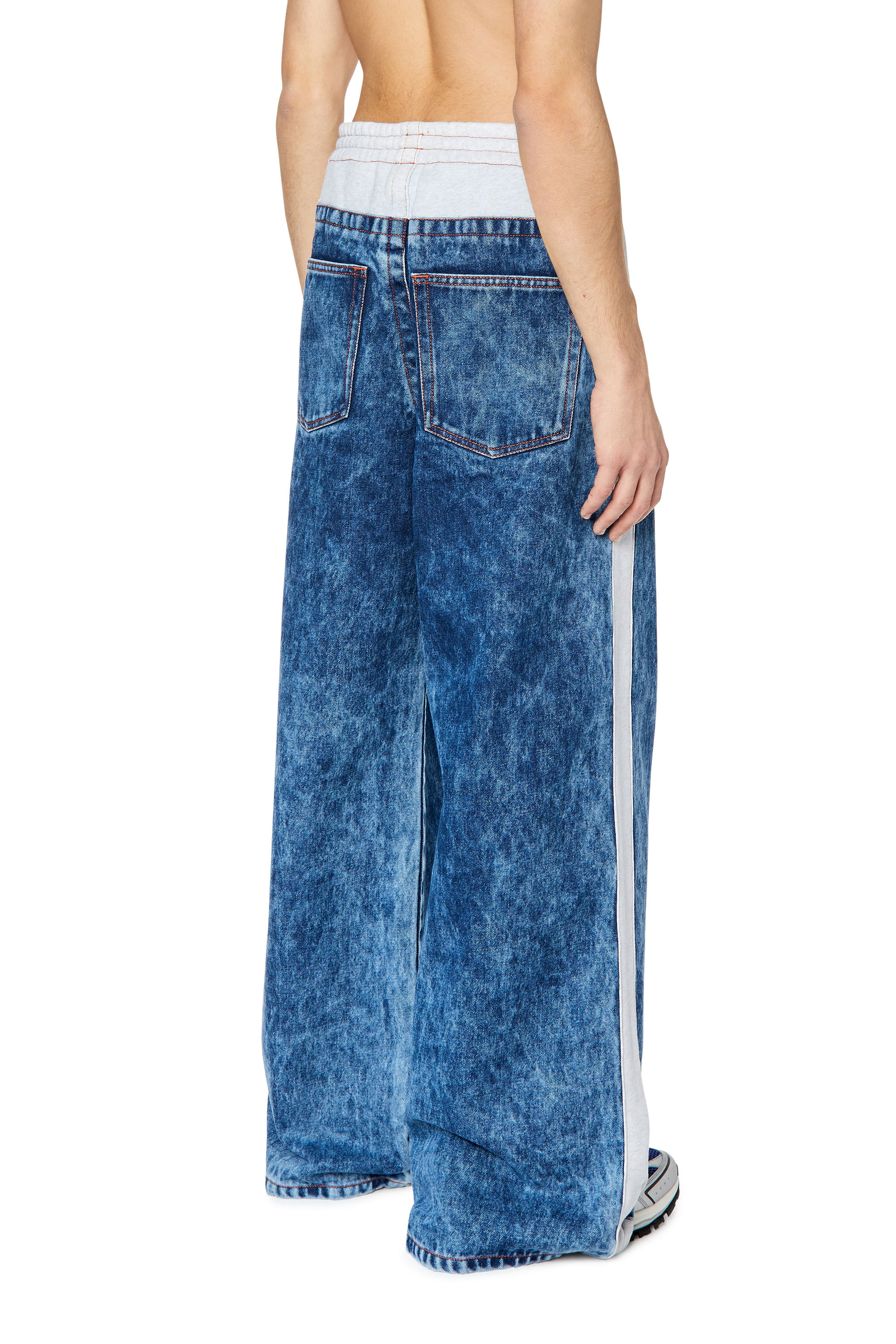 Diesel - D-Seri 0EMAW Straight Jeans, Bleu moyen - Image 2