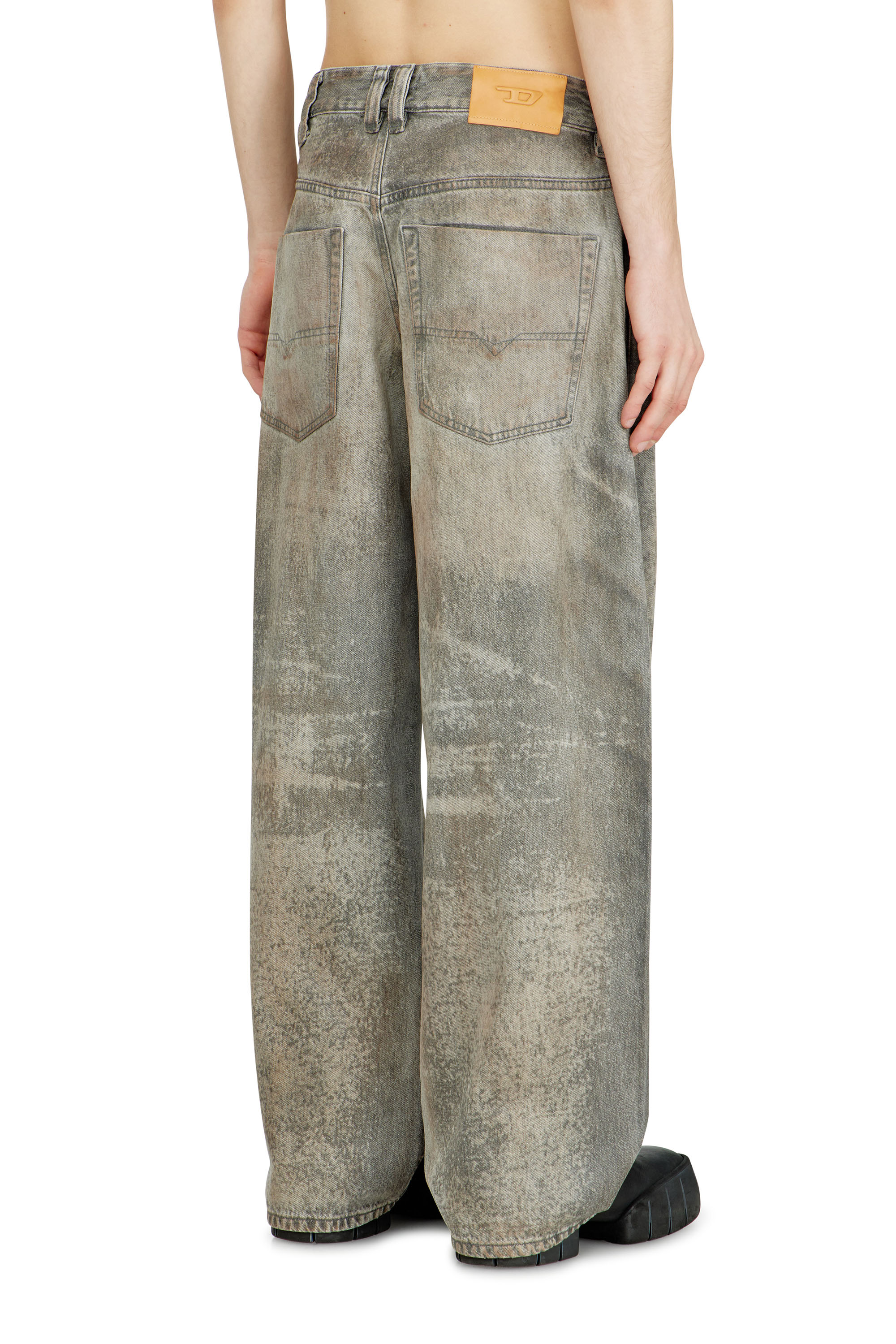 Diesel - Relaxed Jeans 1997 D-Enim-M 09P24 Mixte, Gris - Image 4