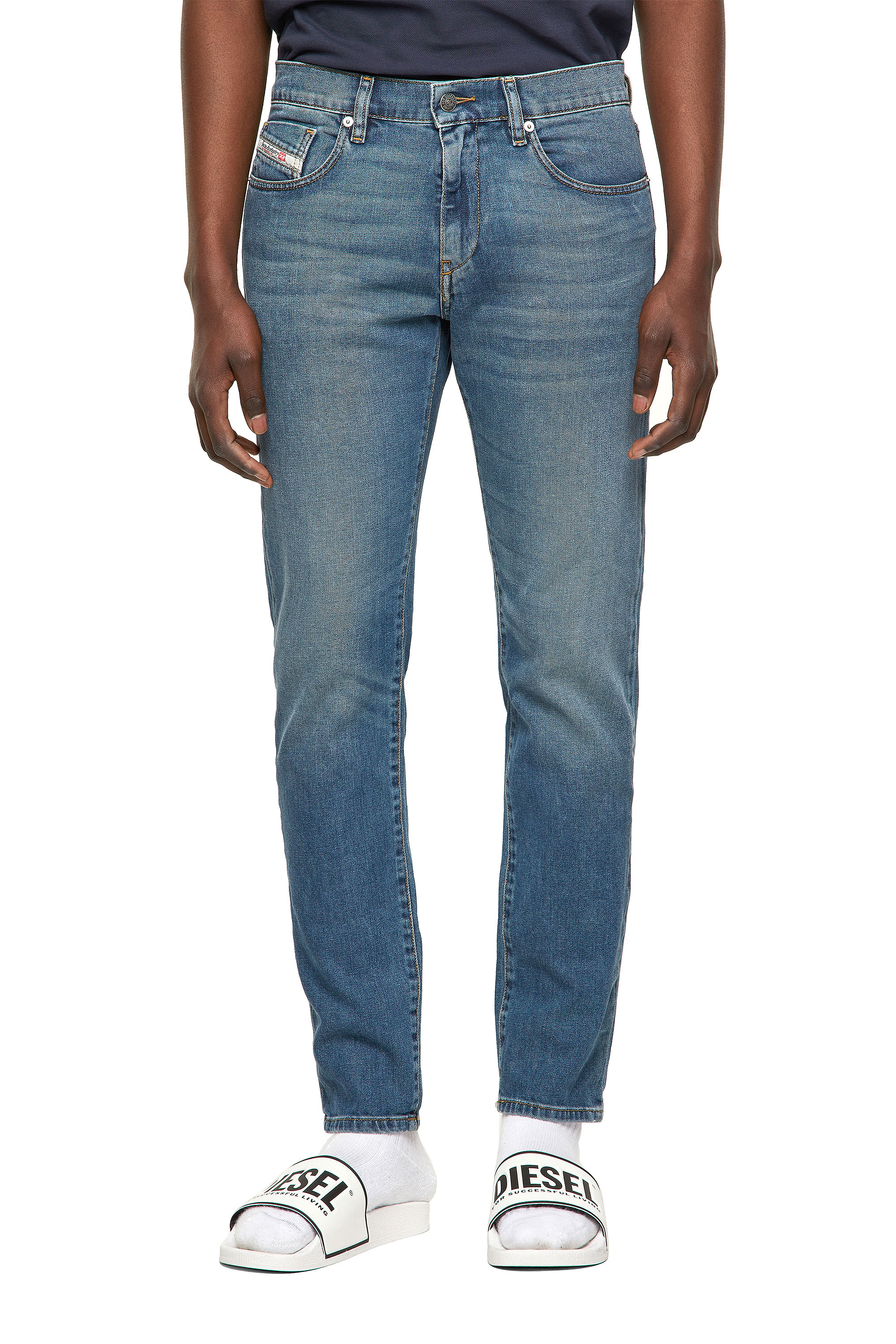 D-Strukt 009EI, Blu medio - Jeans