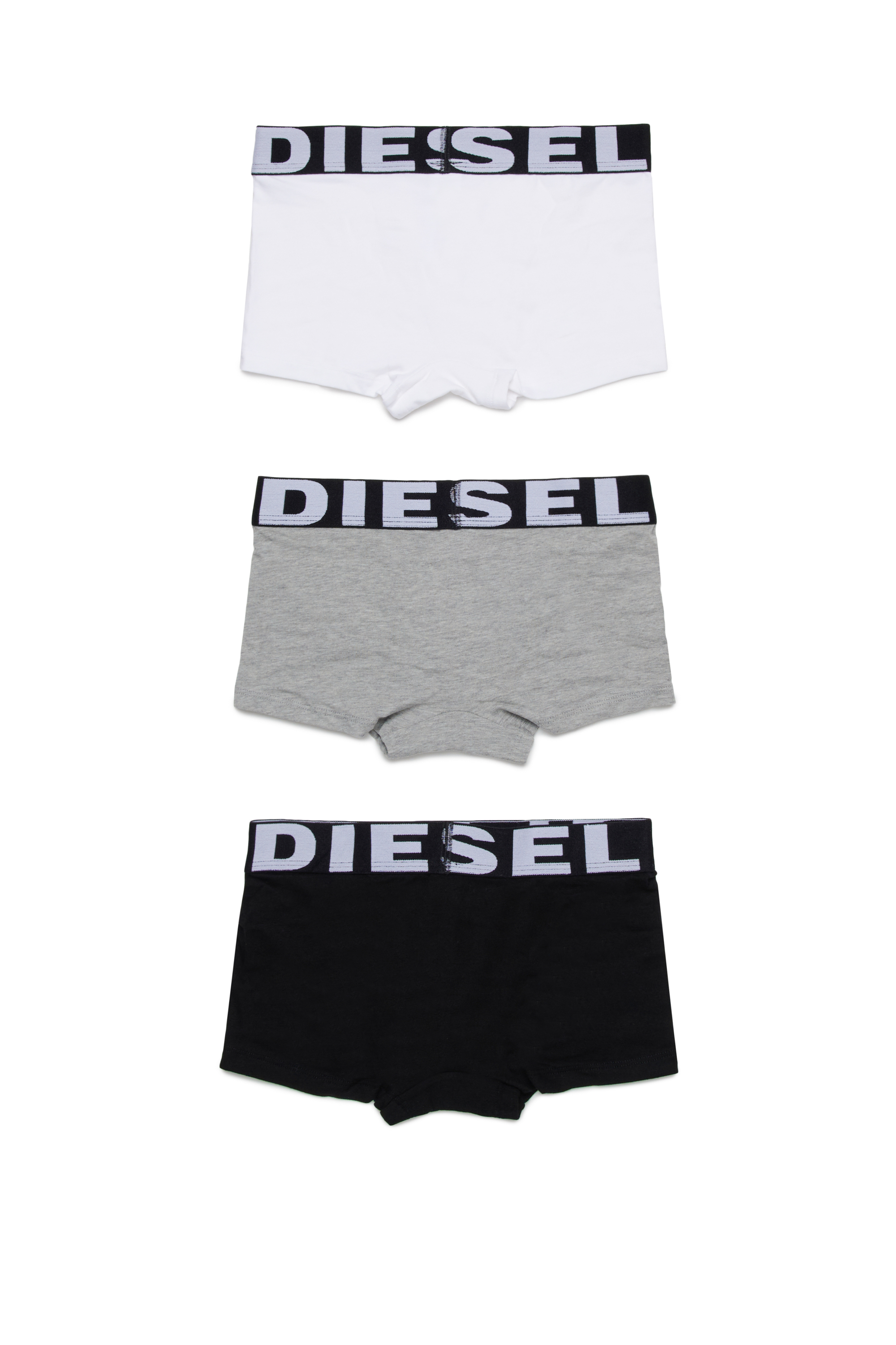 Diesel - UMBX-UPARRYTHREEPACK-DSL, Man Boxer briefs with maxi logo waist in Multicolor - Image 2