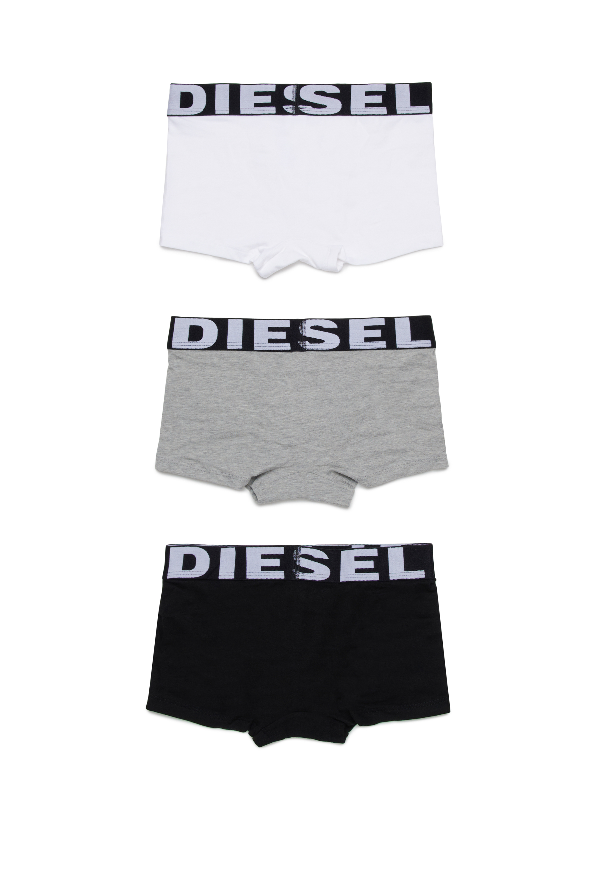 Diesel - UMBX-UPARRYTHREEPACK-DSL, Boxer lungo con maxi logo in vita Uomo in Multicolor - 2