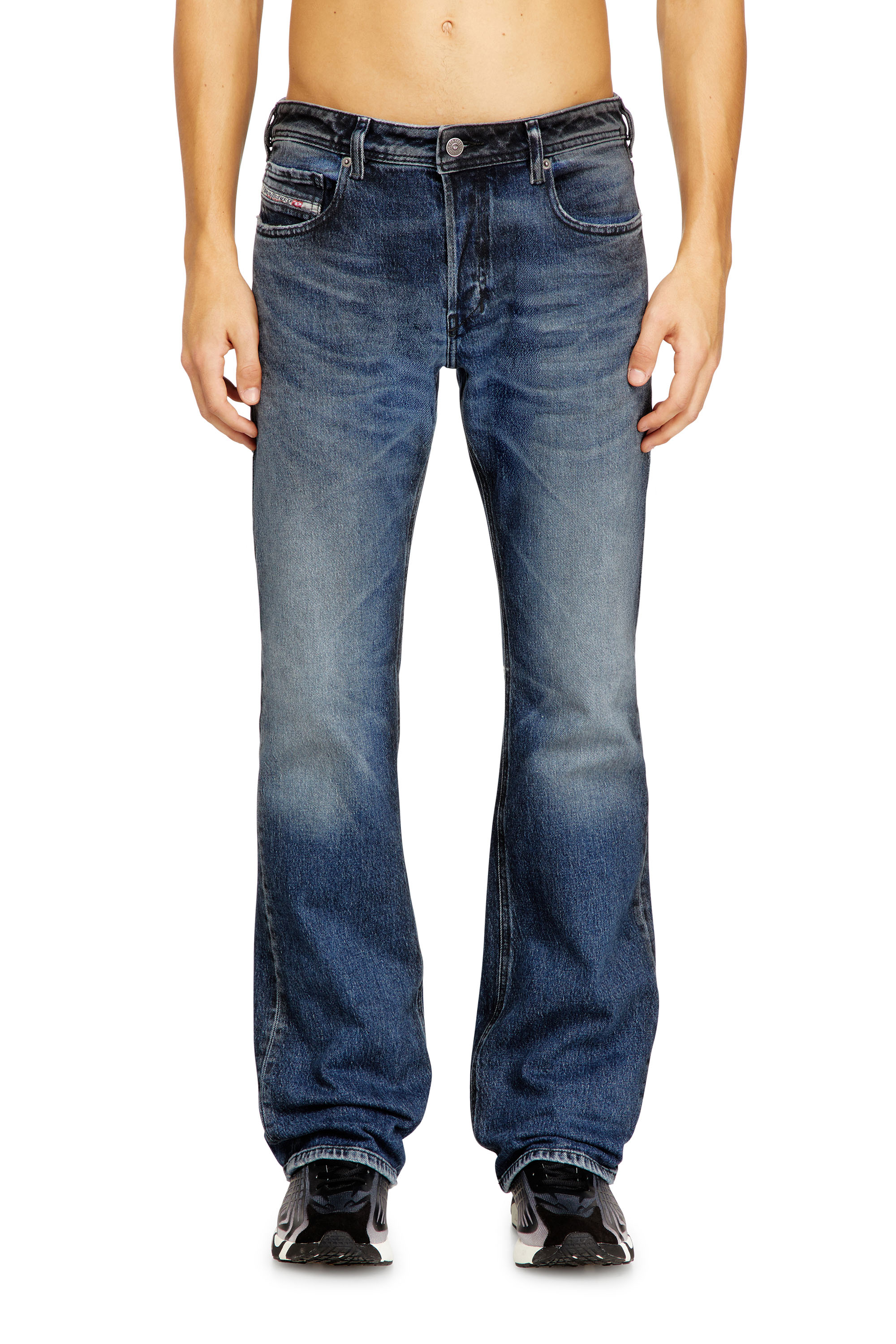 Diesel - Bootcut Jeans 2007 Zatiny 09N53 Uomo, Blu medio - Image 1