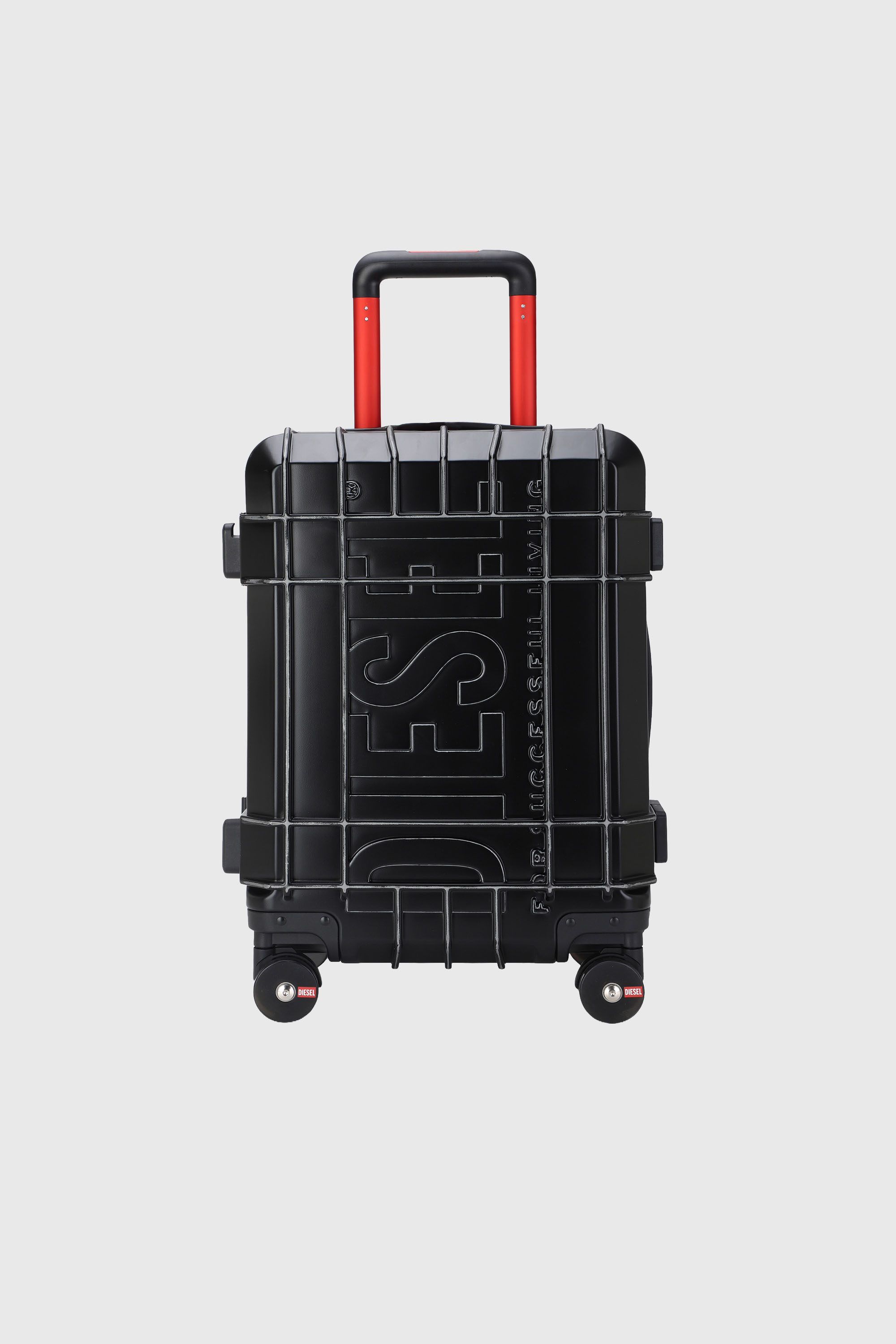 Diesel - DIESEL PC STRONG IMAGE TROLLEY- DSL003, Valigia resistente taglia S Unisex in Nero - 1