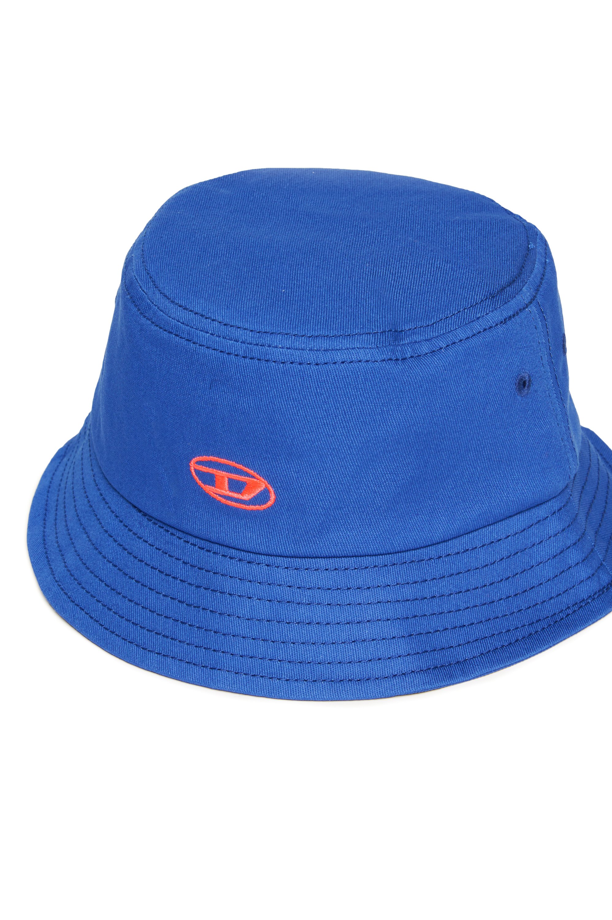 Diesel - FIRCUS, Cappello da pescatore con ricamo Oval D Unisex in Blu - 3