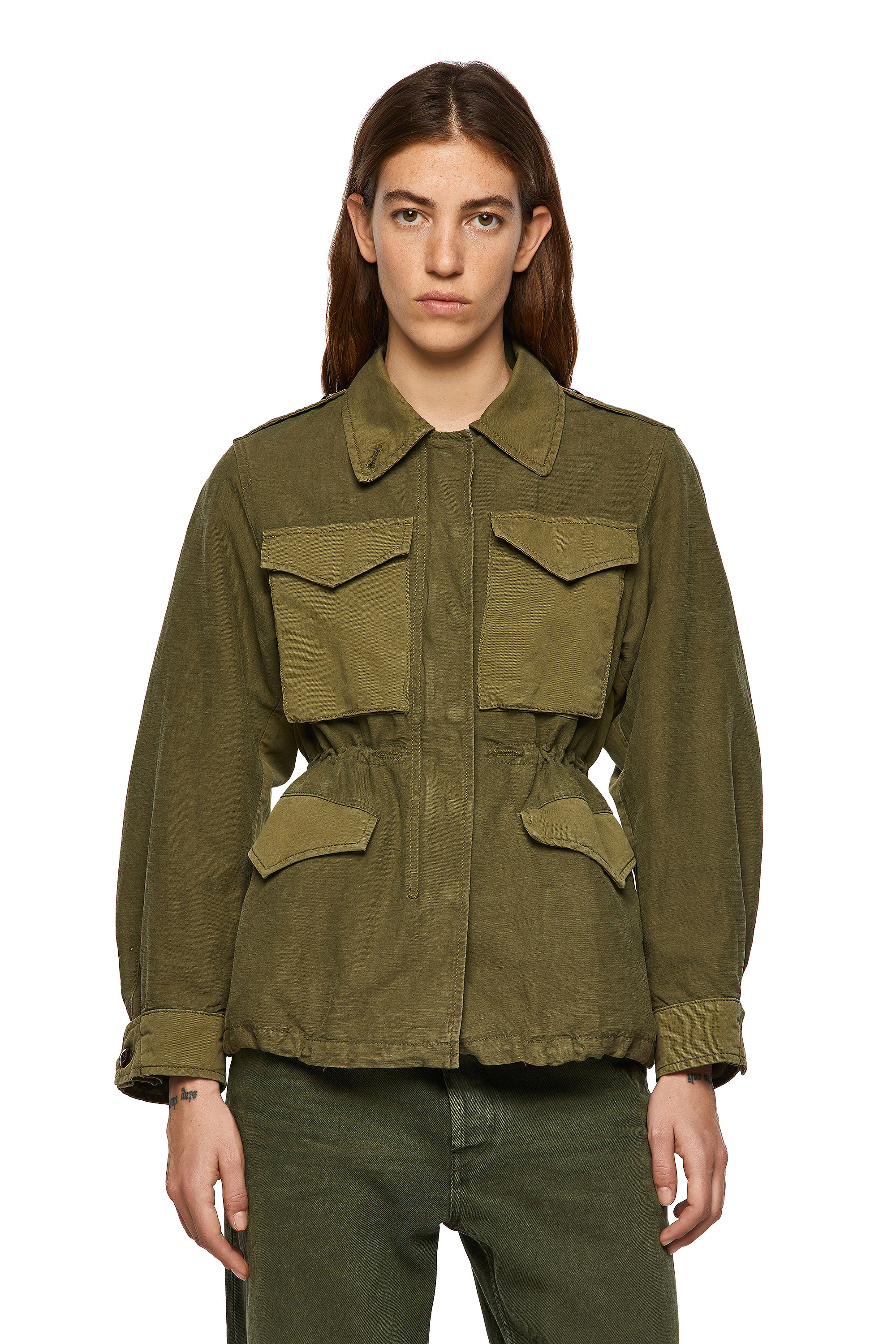 G-CLAUDIA, Vert Militaire - Vestes