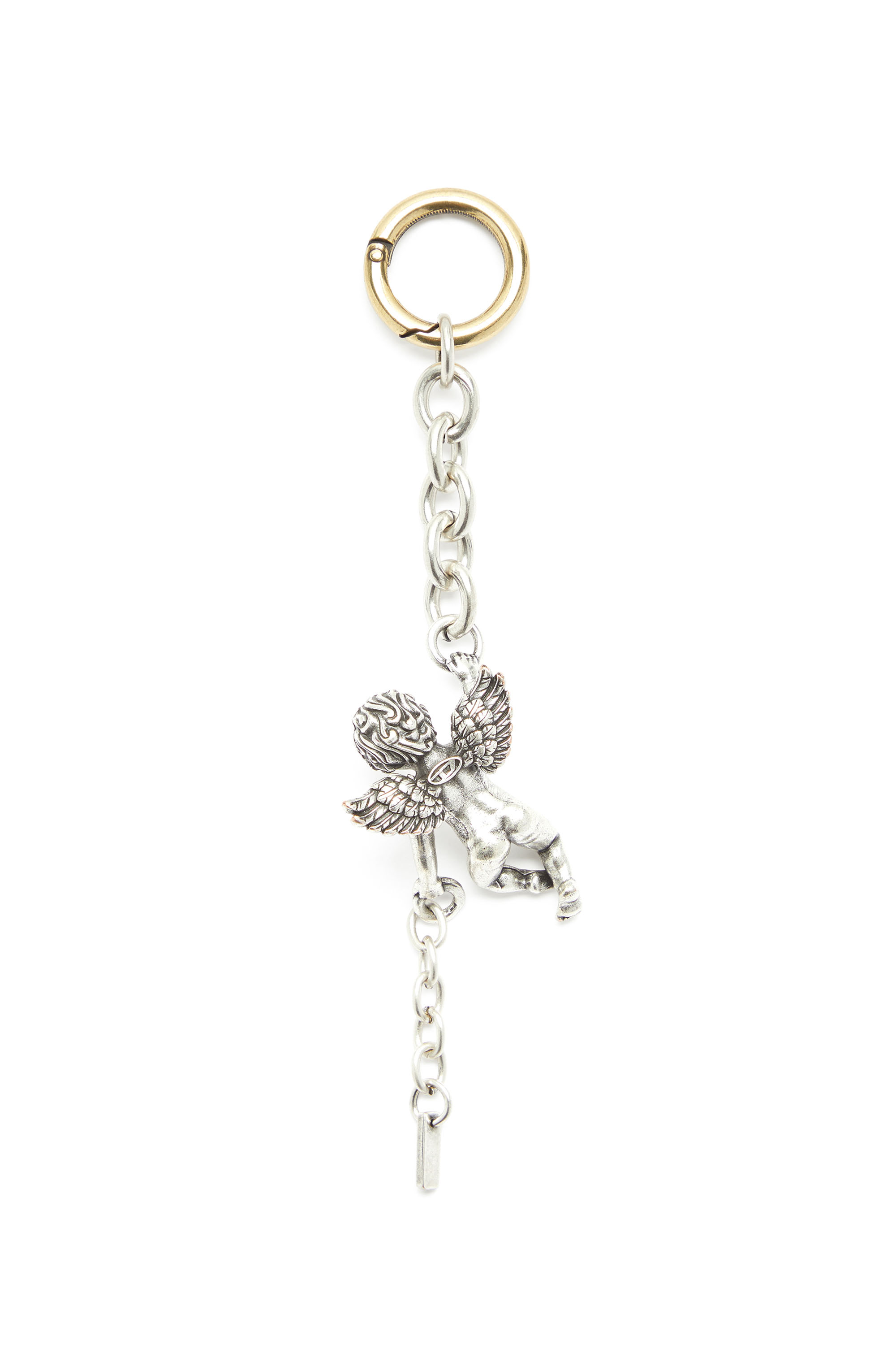 Diesel - CHARM-ANGEL, Charm cherubino in metallo Donna in Argento - 3