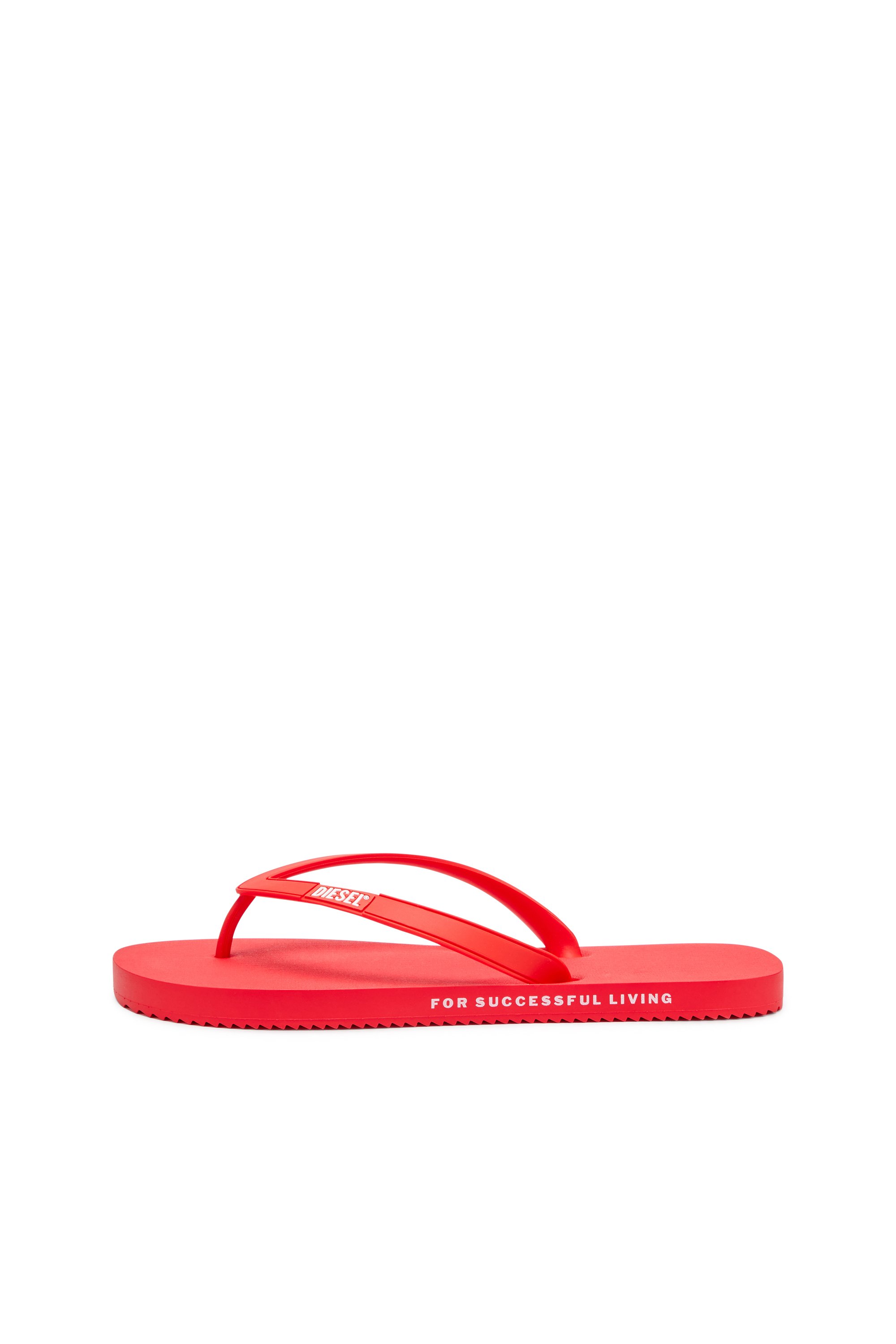 Diesel - SA-RIO W, Sa-Rio-Tongs en caoutchouc Femme in Rouge - 7