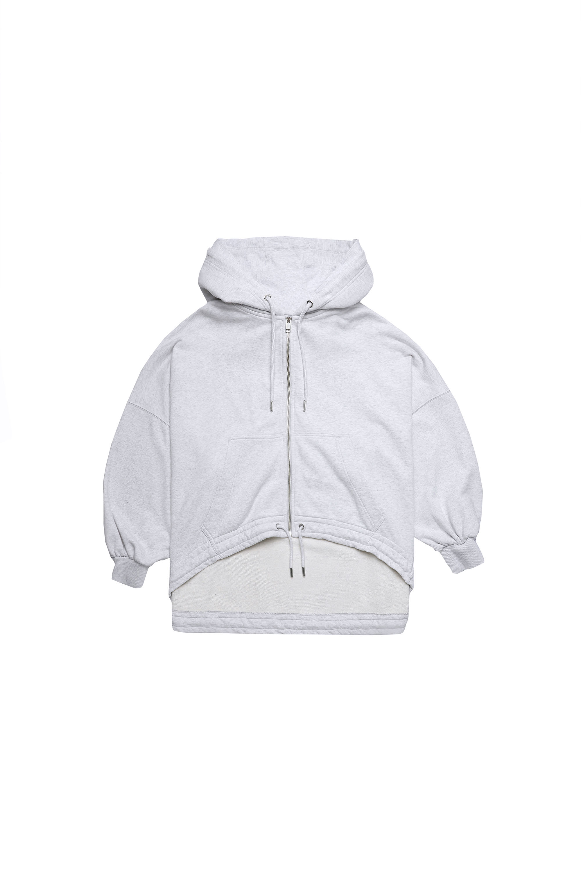 F-BALI, Gris Clair - Pull Cotton