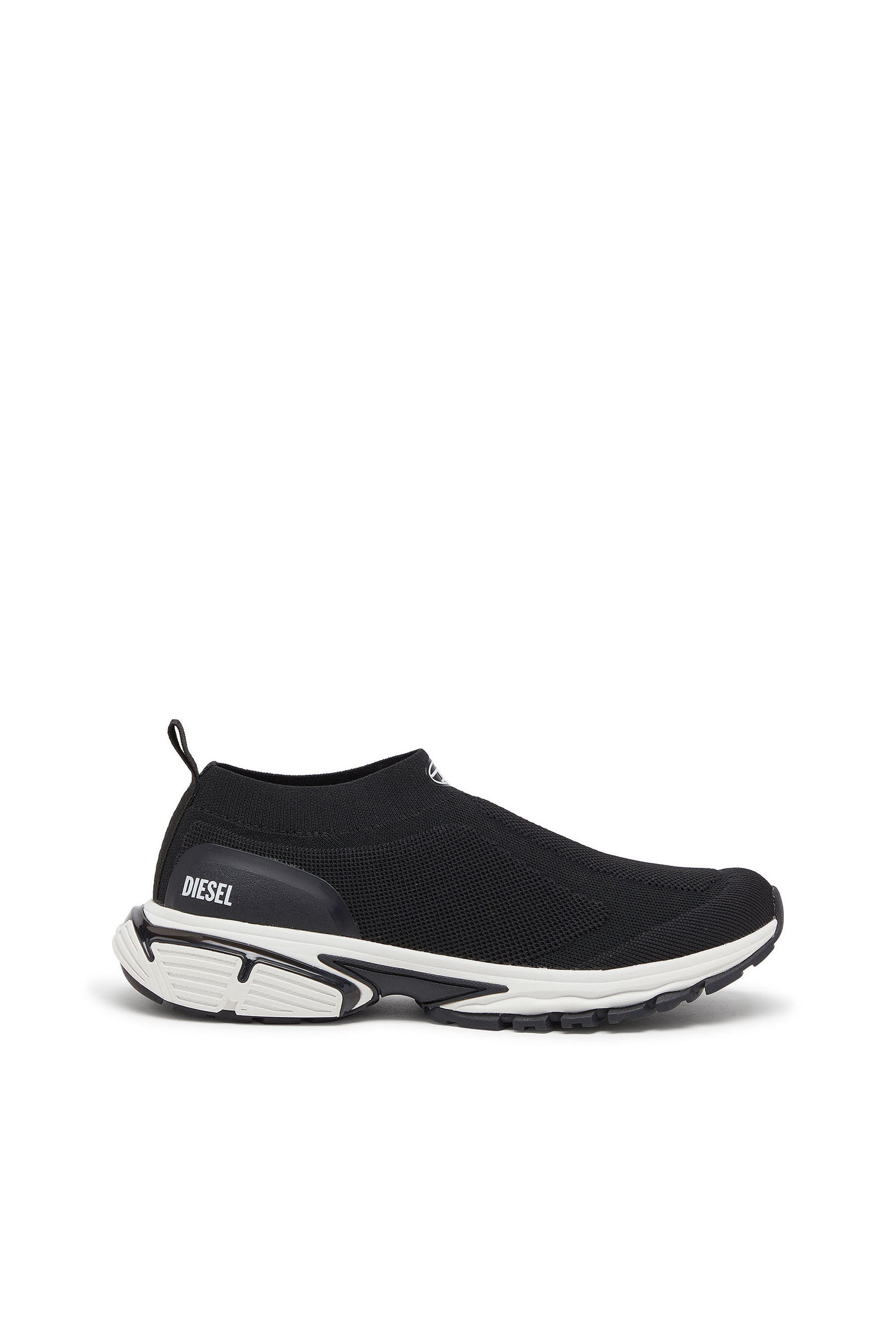 Diesel - S-PRO-V-DENSE-SOCKS, Herren Pro-V-Dense-Slip-on-Strick-Sockenturnschuhe in Schwarz - 1