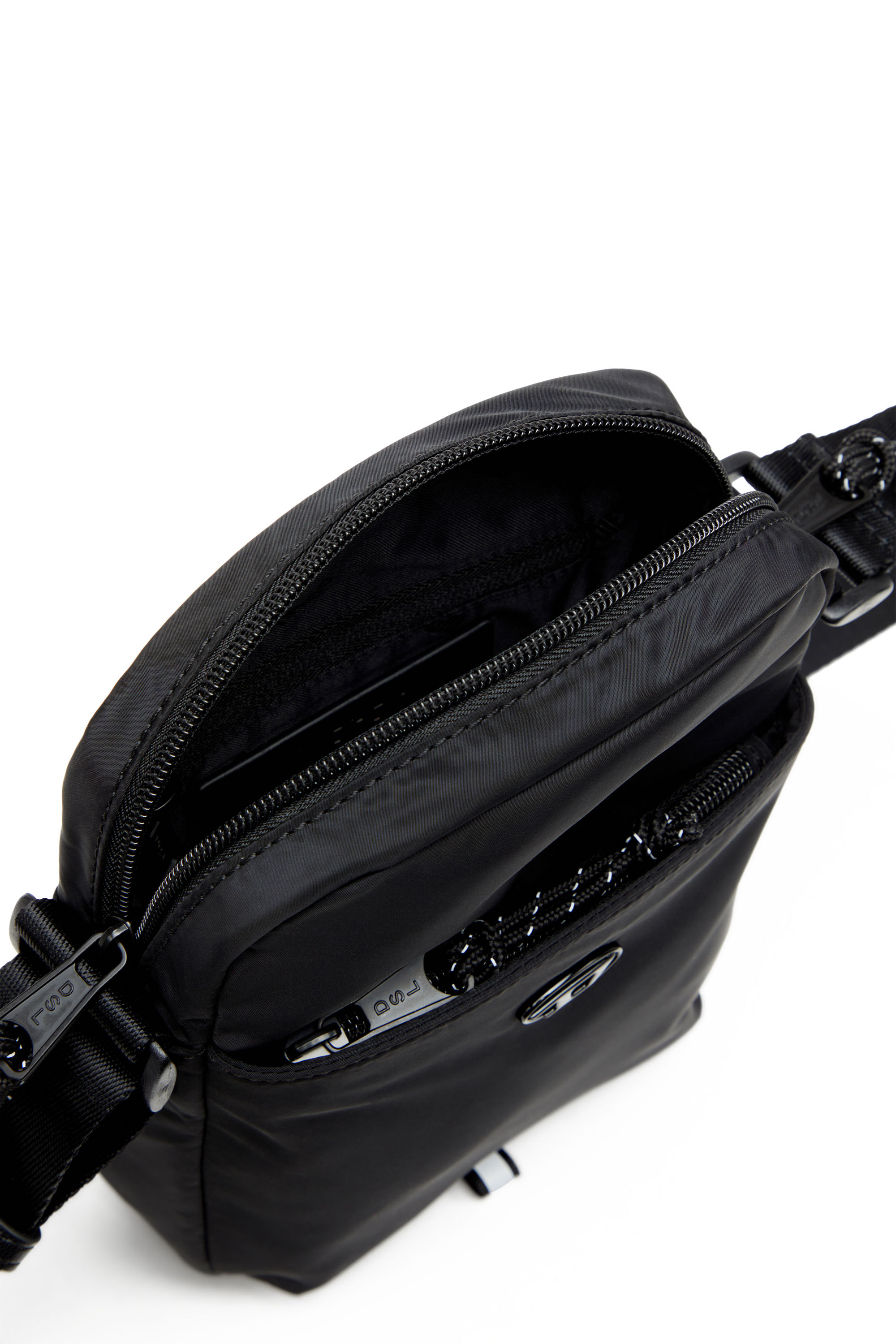 Diesel - D-PACK CROSSBODY X, D-Pack-Borsa crossbody in tessuto tecnico Uomo in Nero - 3
