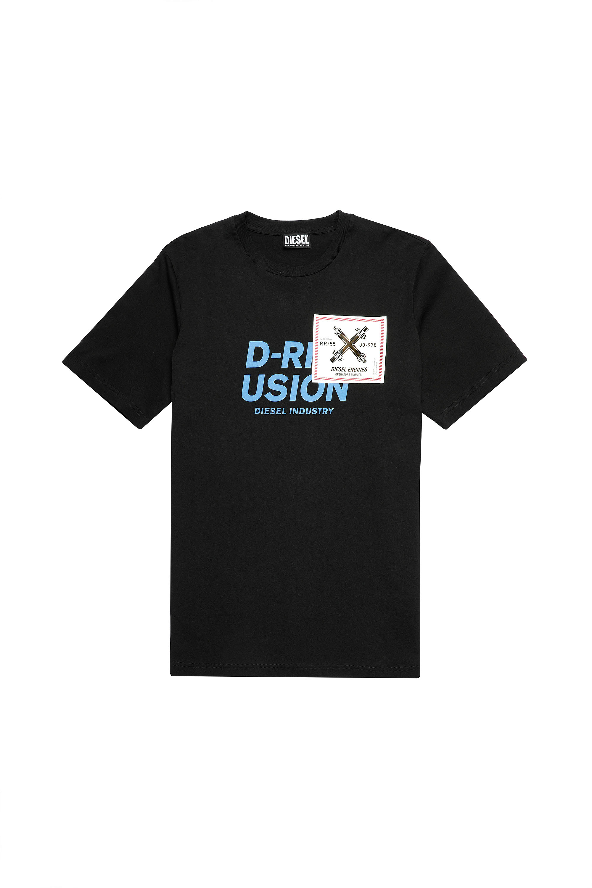 T-JUST-B62, Schwarz - T-Shirts