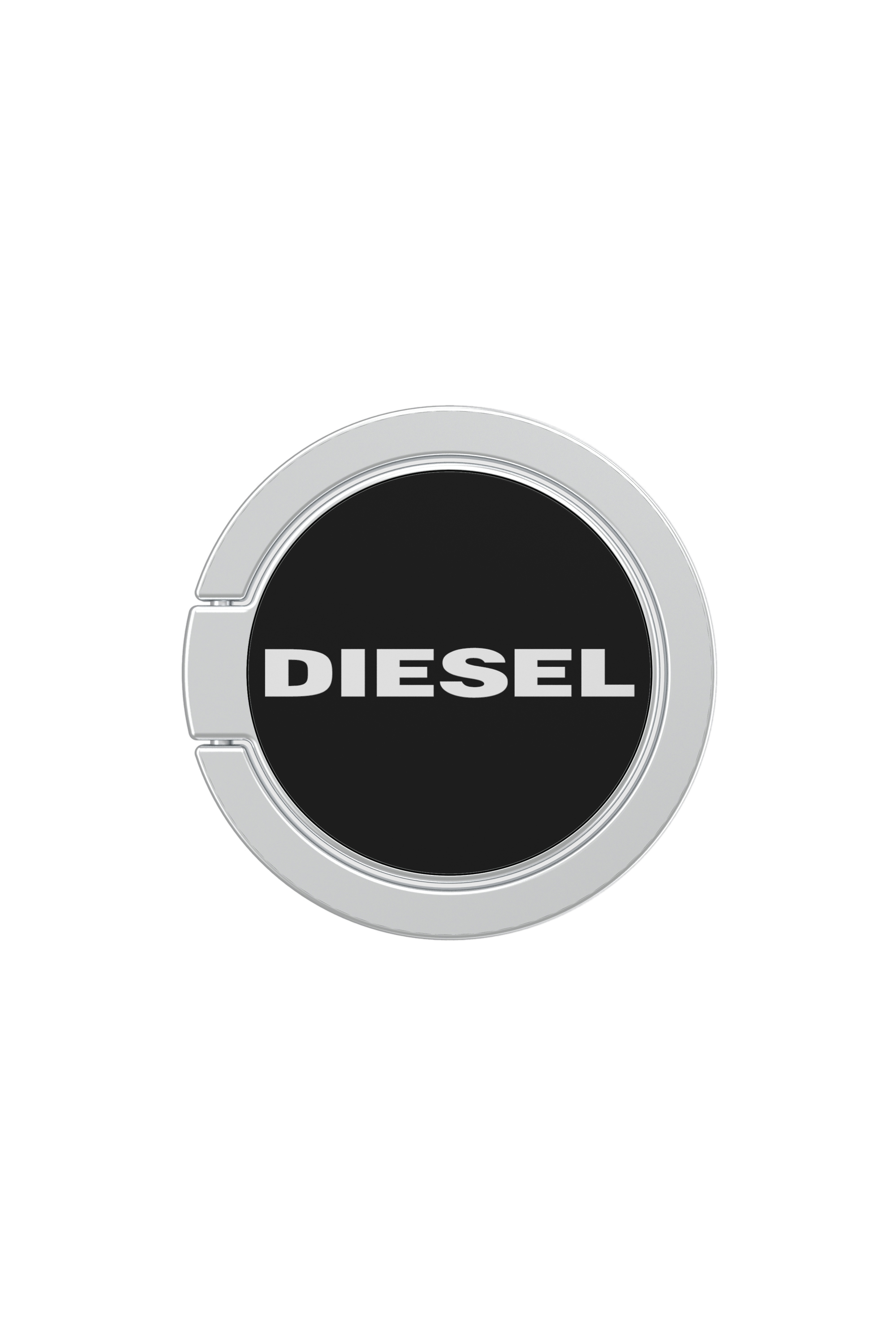 Diesel - 41919 RING STAND, Unisex Universeller Handyring für Smartphones in Schwarz - 1