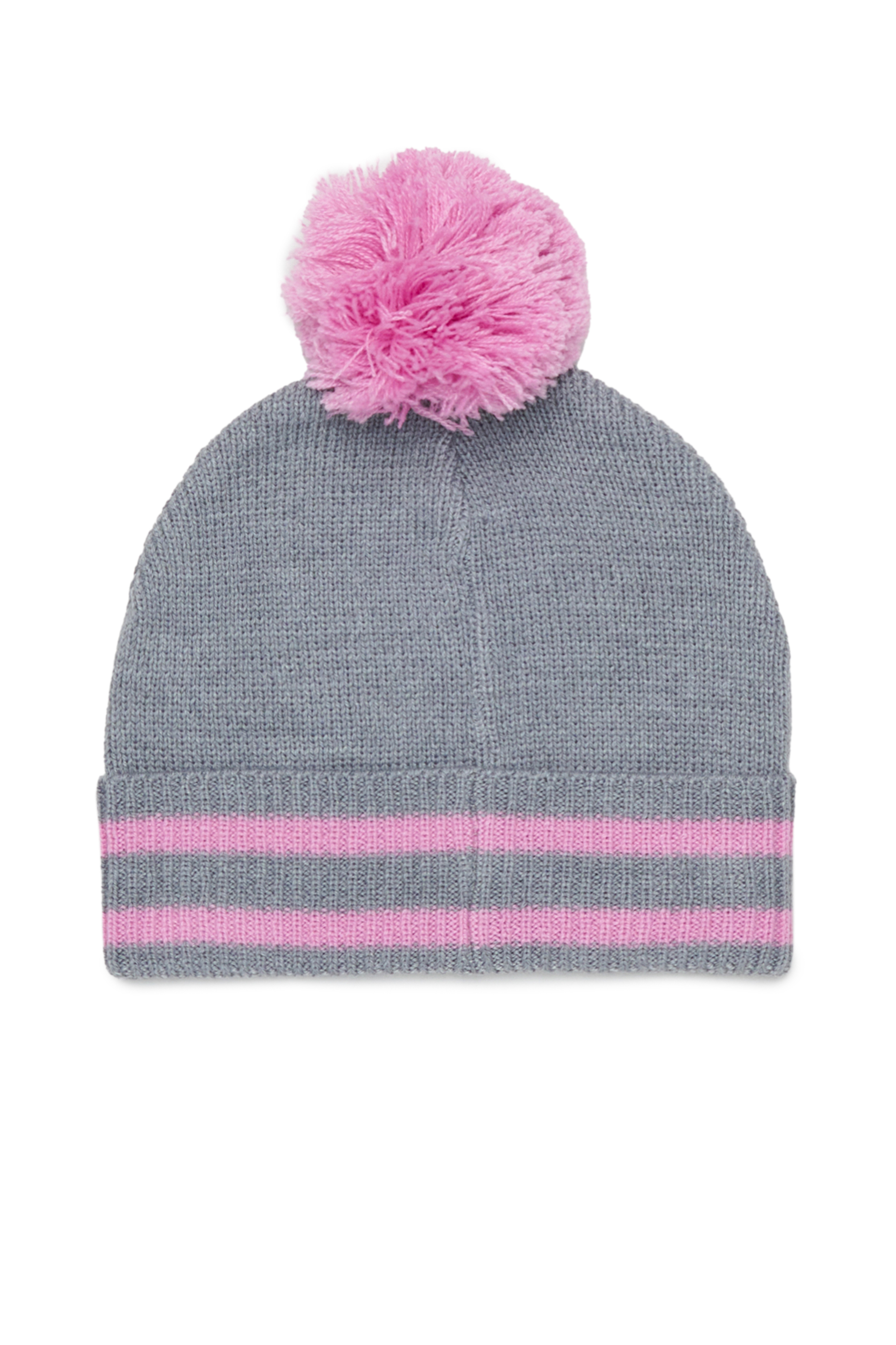 Diesel - FUTEEB, Berretto a righe con pompon in misto lana Unisex in Multicolor - 2