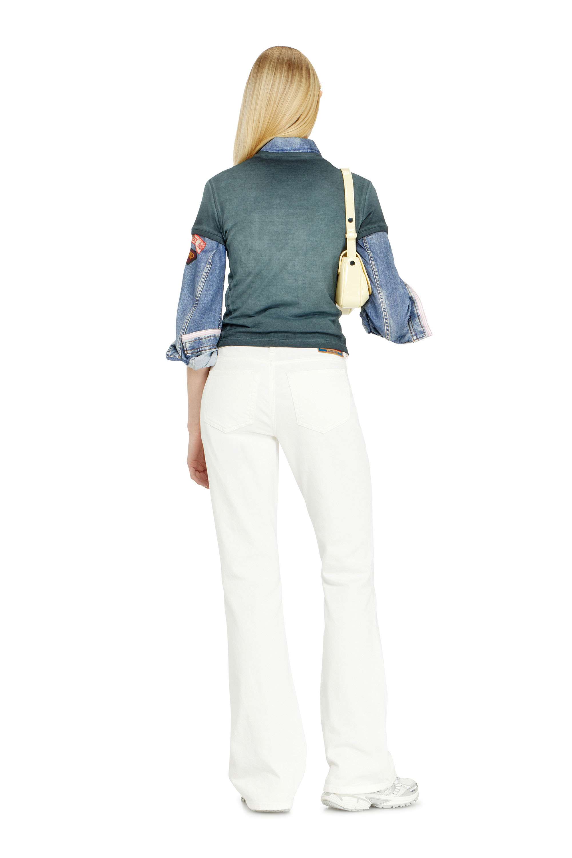 Diesel - Bootcut Jeans 1969 D-Ebbey 09D63 Donna, Bianco - Image 3