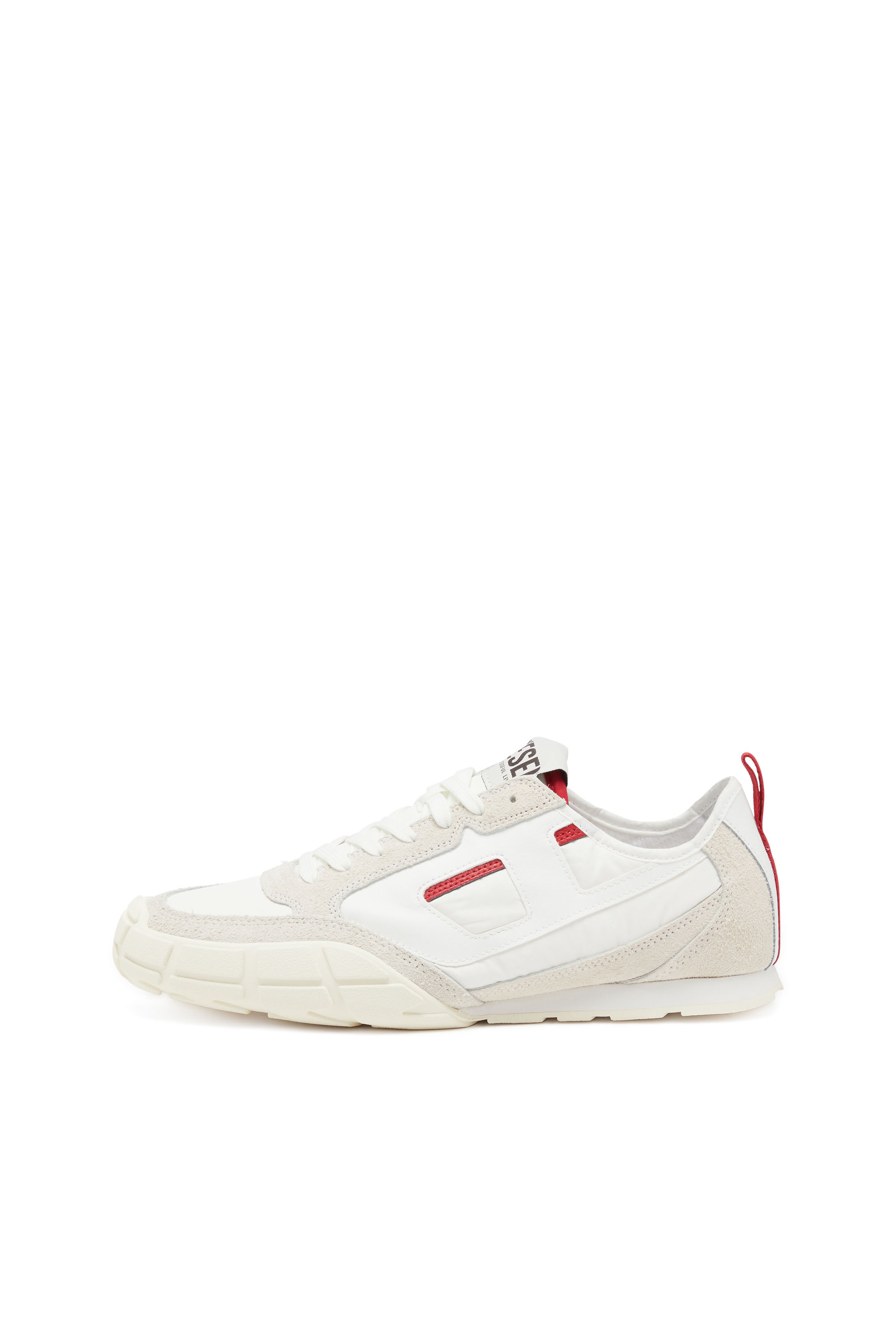 Diesel - S-PAGODHA LOW, Sneaker in pelle, suede e ripstop Uomo in Multicolor - 7