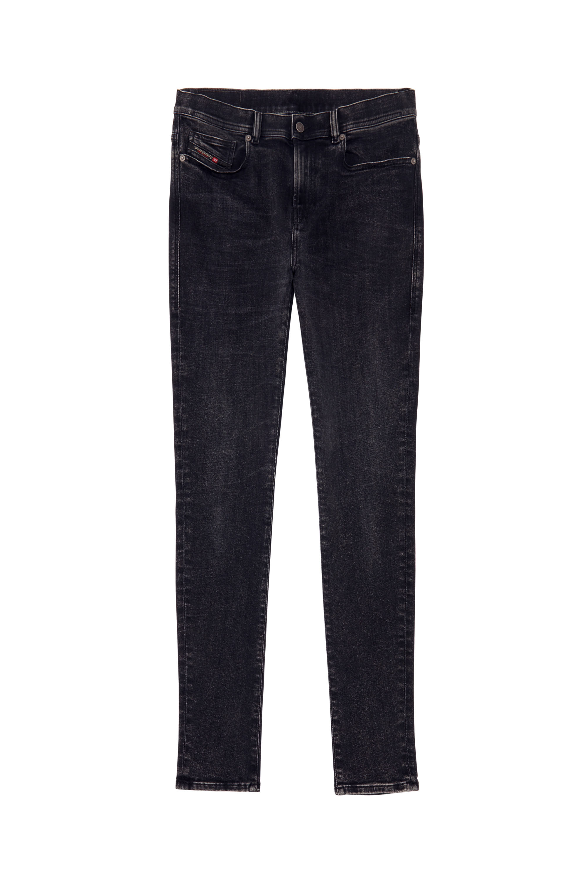 1983 09C23 Skinny Jeans, Schwarz/Dunkelgrau - Jeans