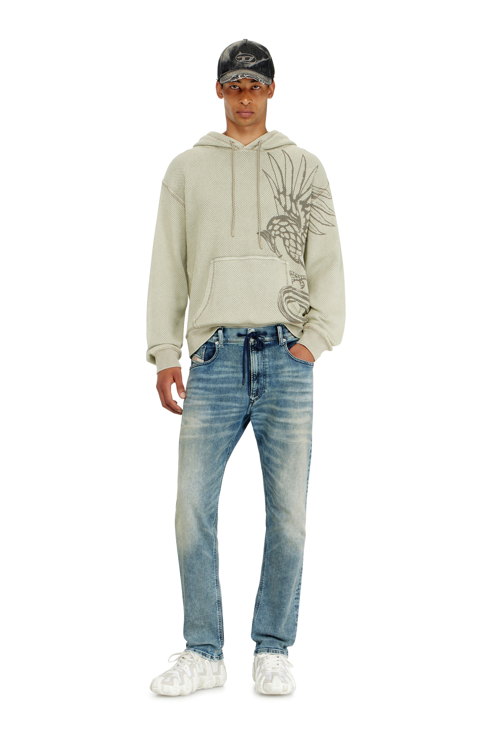 Diesel - Herren Regular 2032 D-Krooley Joggjeans&reg; 09N63, Hellblau - 1