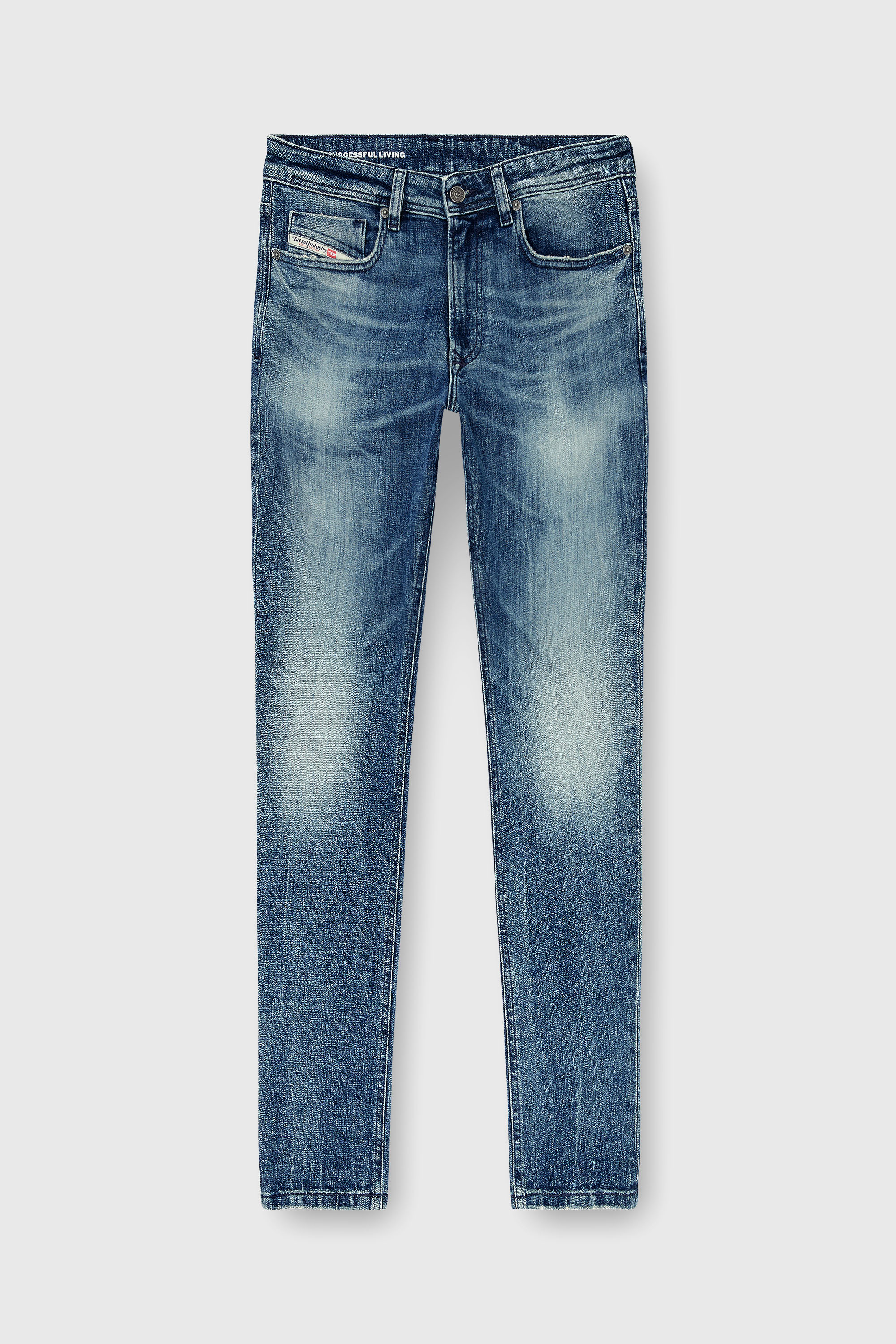 Diesel - Skinny Jeans 1979 Sleenker 0KBBE Uomo, Blu medio - Image 6