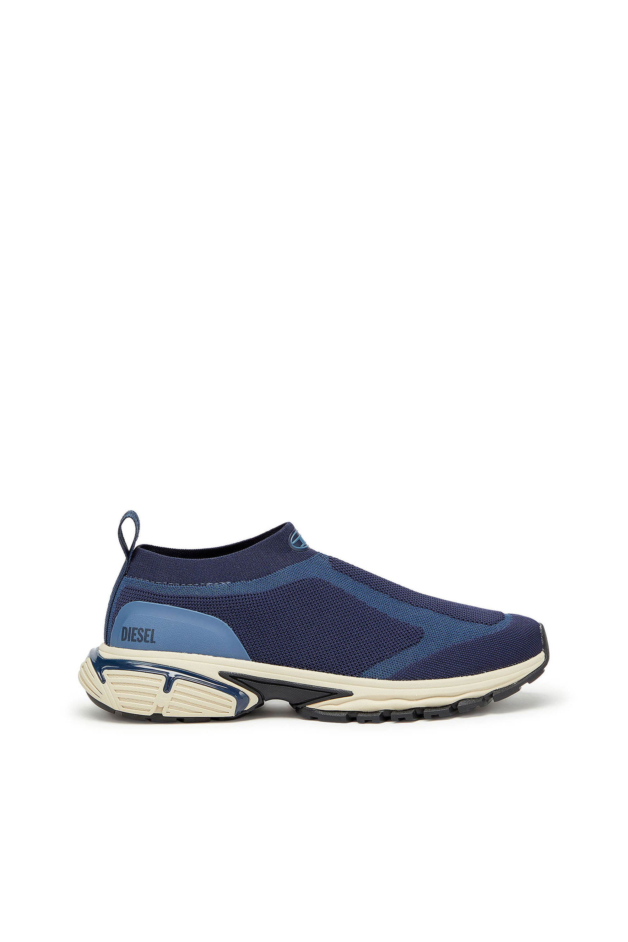 Diesel - S-PRO-V-DENSE-SOCKS, Herren Pro-V-Dense-Slip-on-Strick-Sockenturnschuhe in Blau - 1