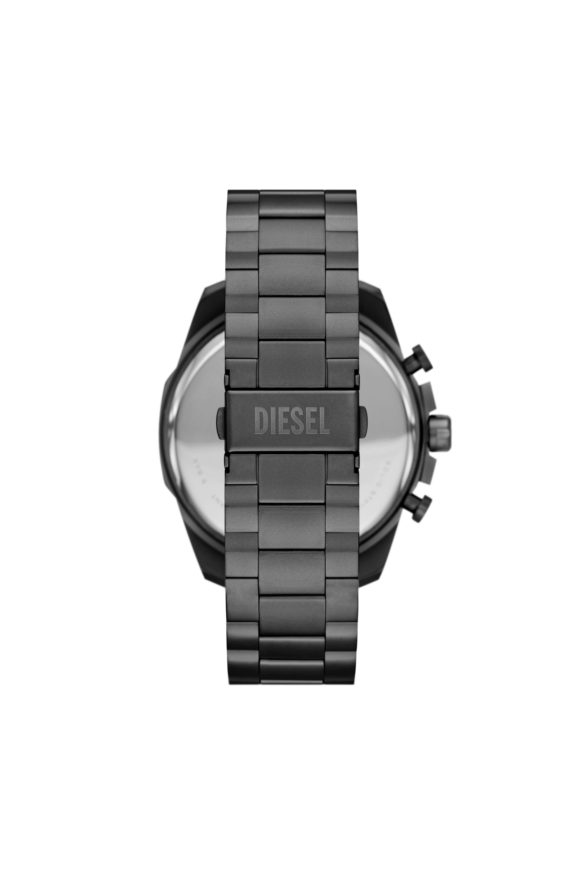 Diesel - DZ4676, Montre Mega Chief Slim en acier inoxydable Homme in Gris - 3