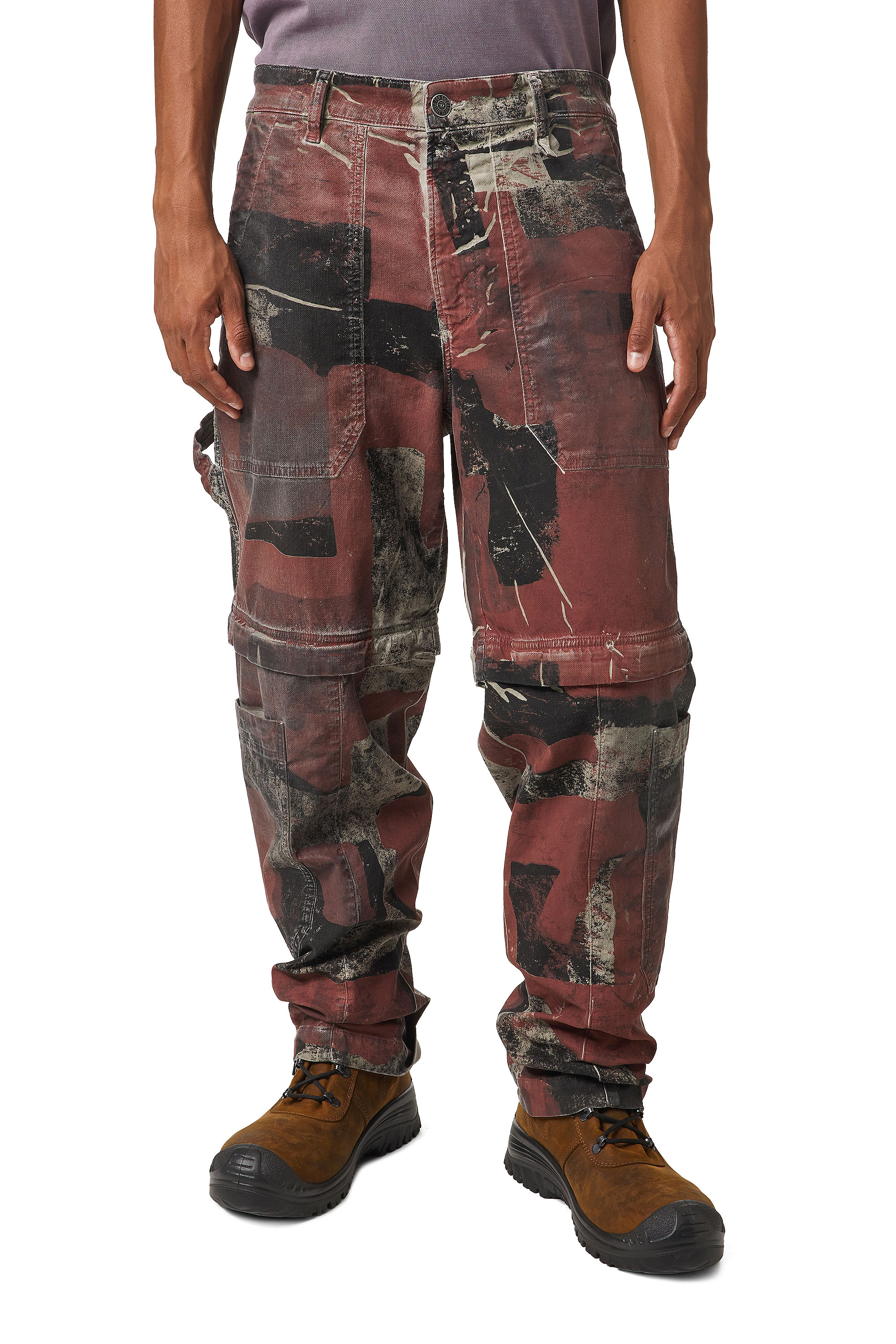 D-Multy JoggJeans® 0CEAM, Rose/Noir - Jeans