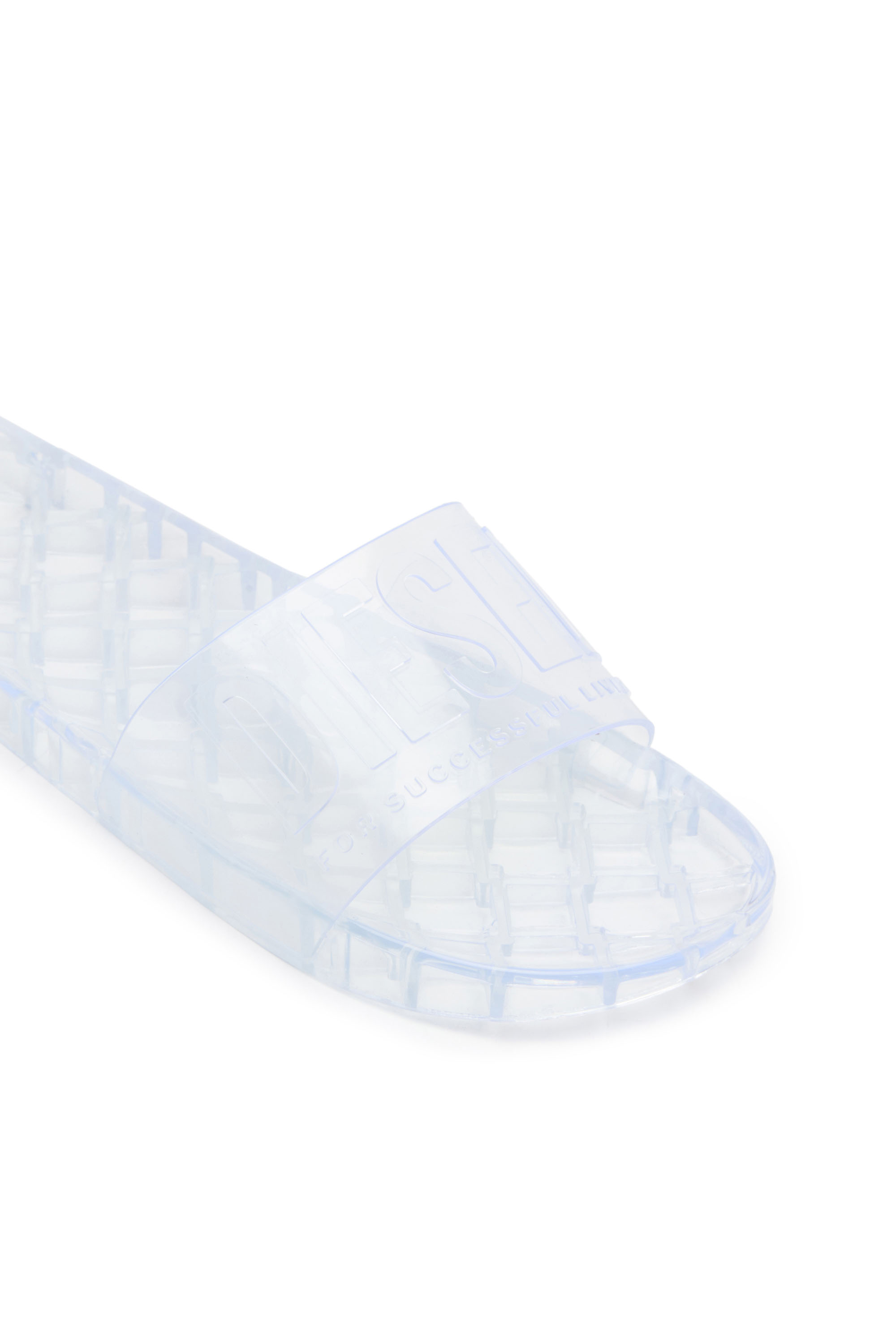 Diesel - SA-KARAIBI GL X, Donna Sa-Karaibi-Ciabatte da piscina in PVC trasparente in Bianco - Image 6