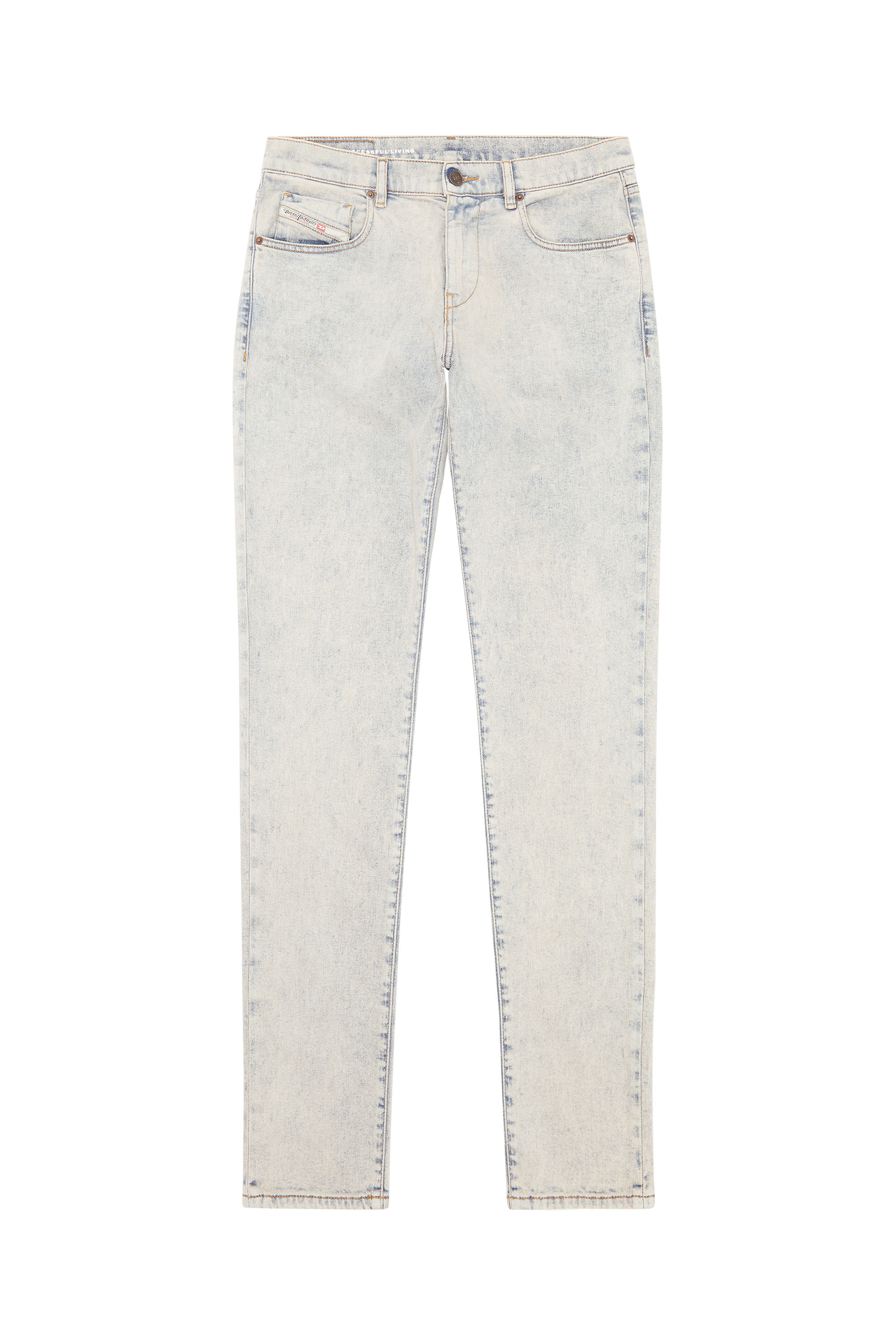 Diesel - Slim Jeans 2019 D-Strukt 09F12, Bleu moyen - Image 5