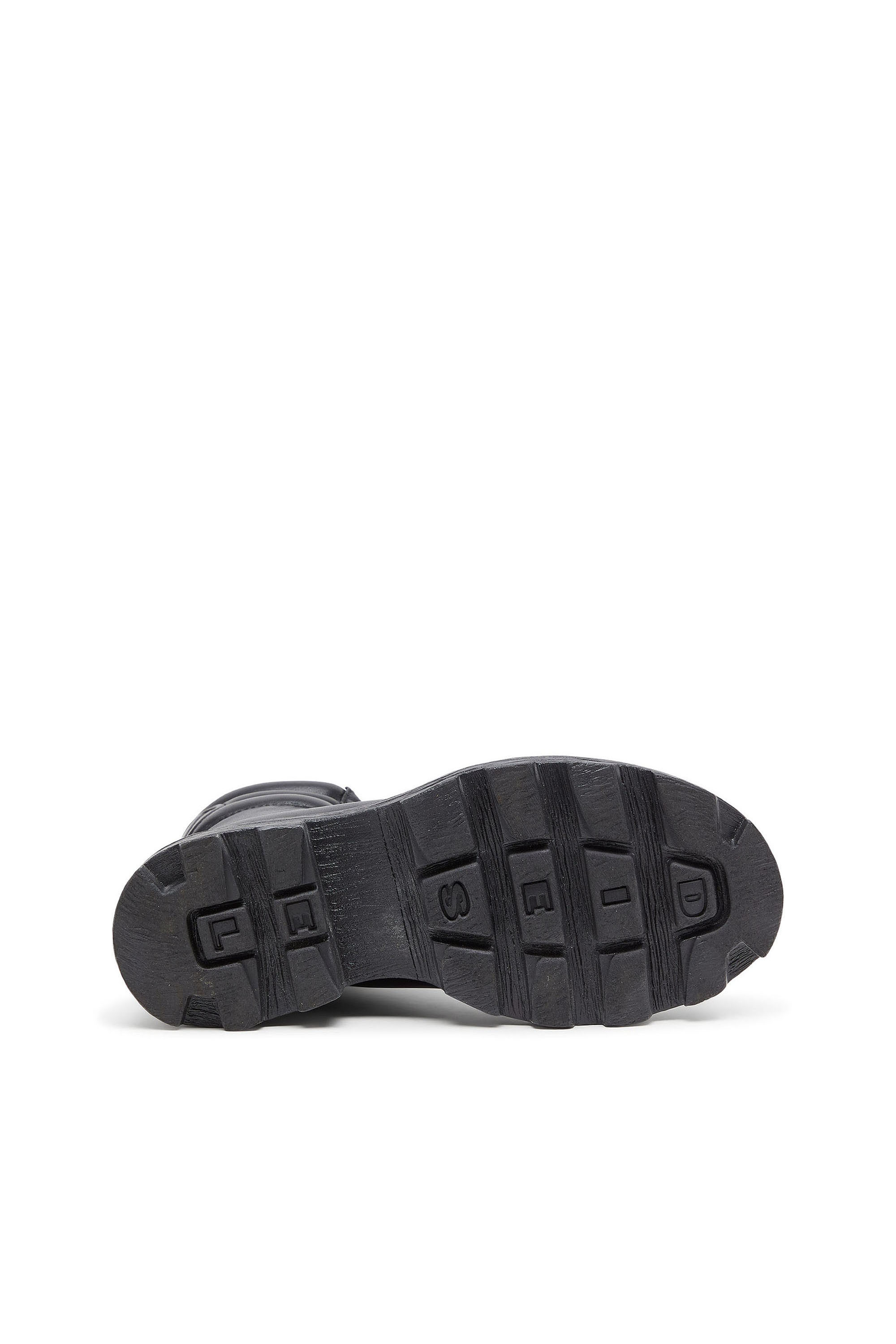 Diesel - D-HAMMER LACE UP, Man's D-Hammer - Combat boots in leather in Black - 4