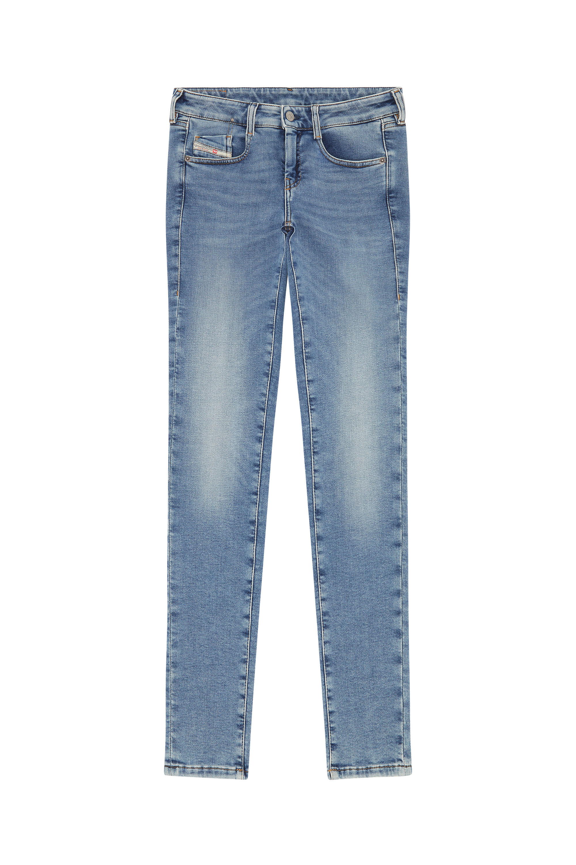 D-Ollies JoggJeans® 068BA Slim, Blu medio - Jeans