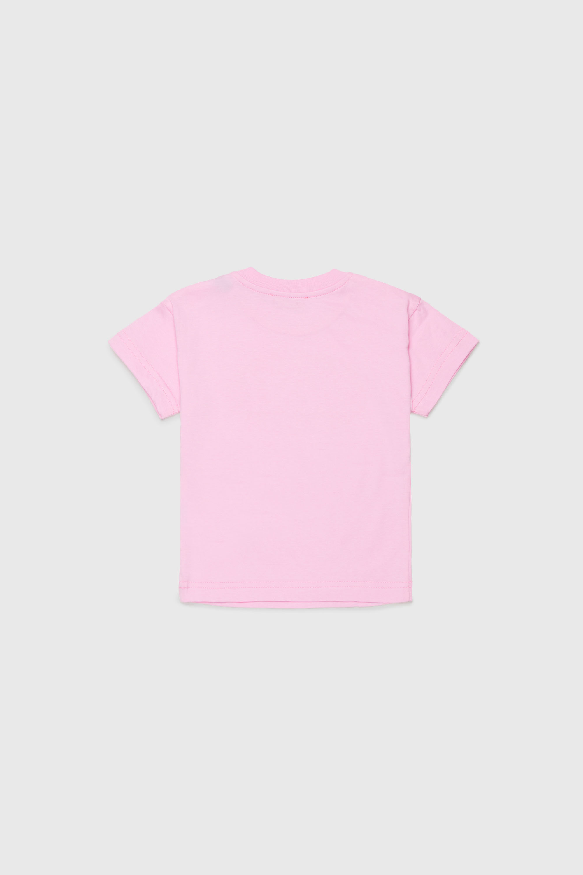 Diesel - TDSELB, T-shirt in cotone con stampa logo Unisex in Rosa - 2