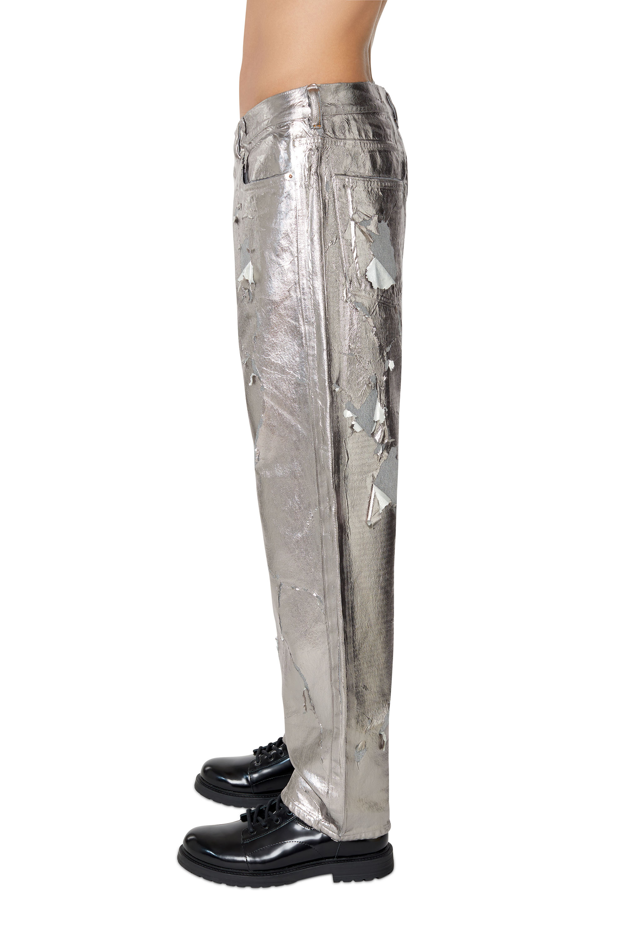 Diesel - 2010 D-Macs 007F7 Straight Jeans, Grigio Chiaro - Image 4