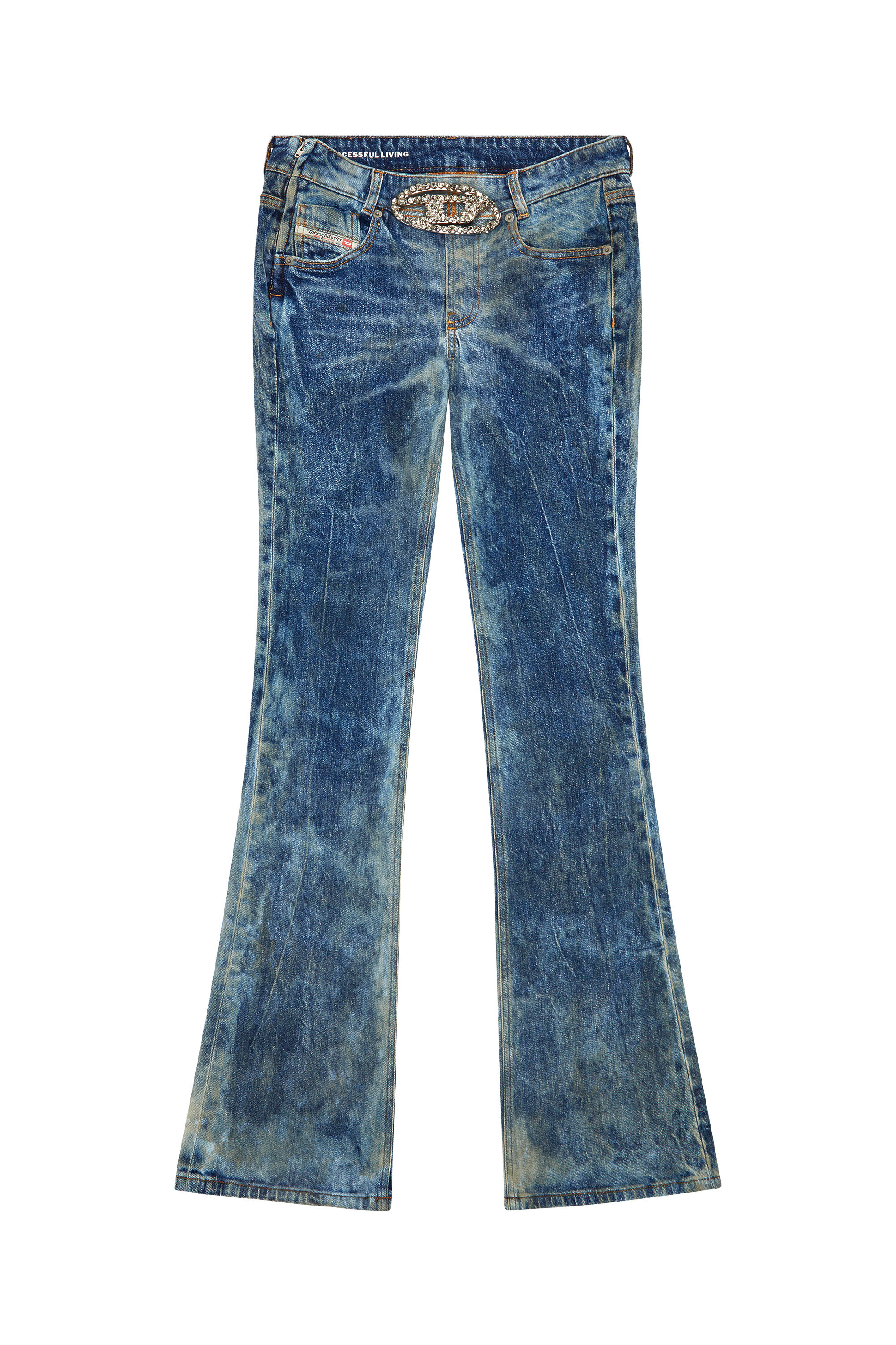 Diesel - Bootcut and Flare Jeans 1969 D-Ebbey 0PGAL, Dunkelblau - Image 5