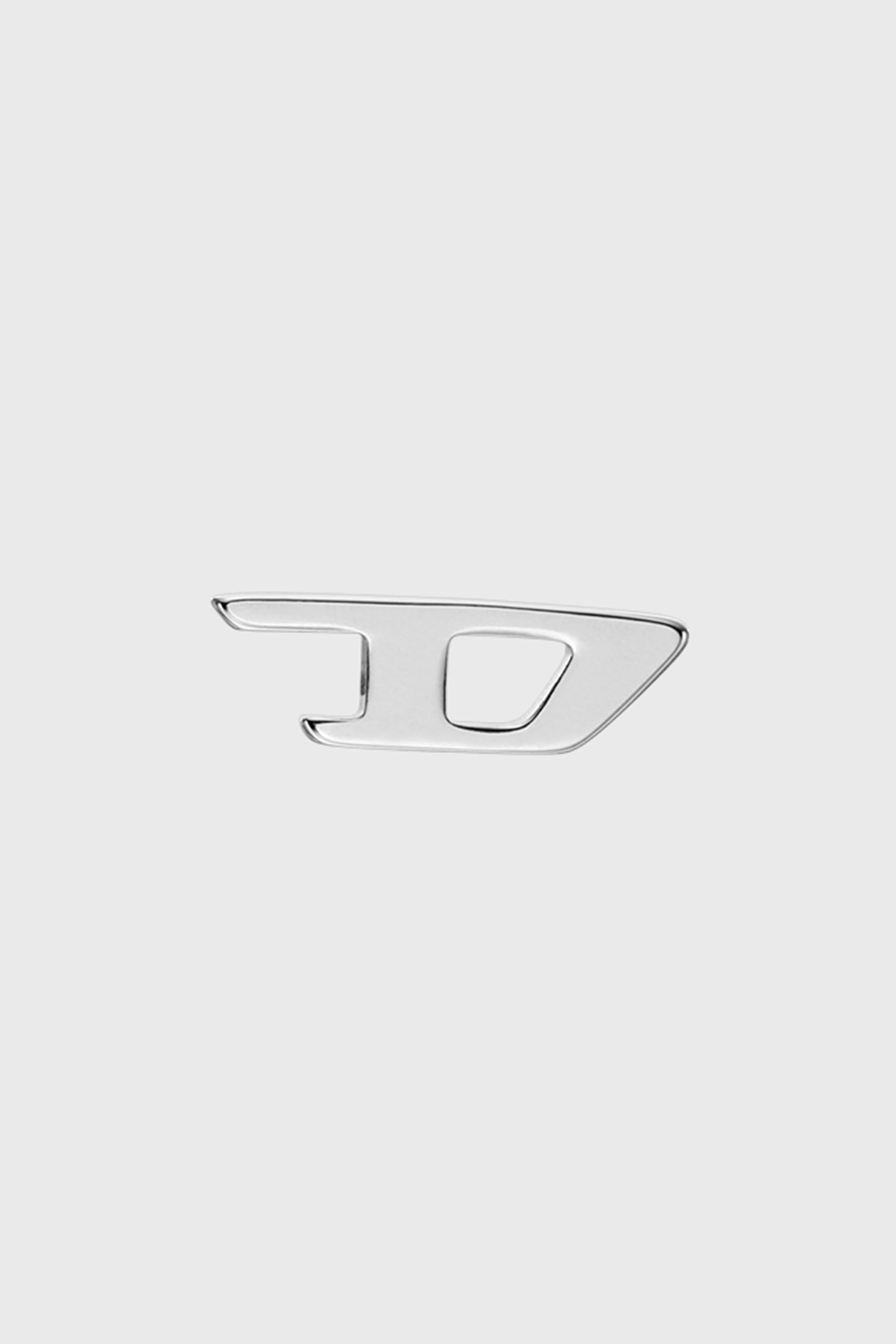 Diesel - DX1519, Boucle d'oreille en acier inoxydable Mixte in Gris argent&eacute; - 2