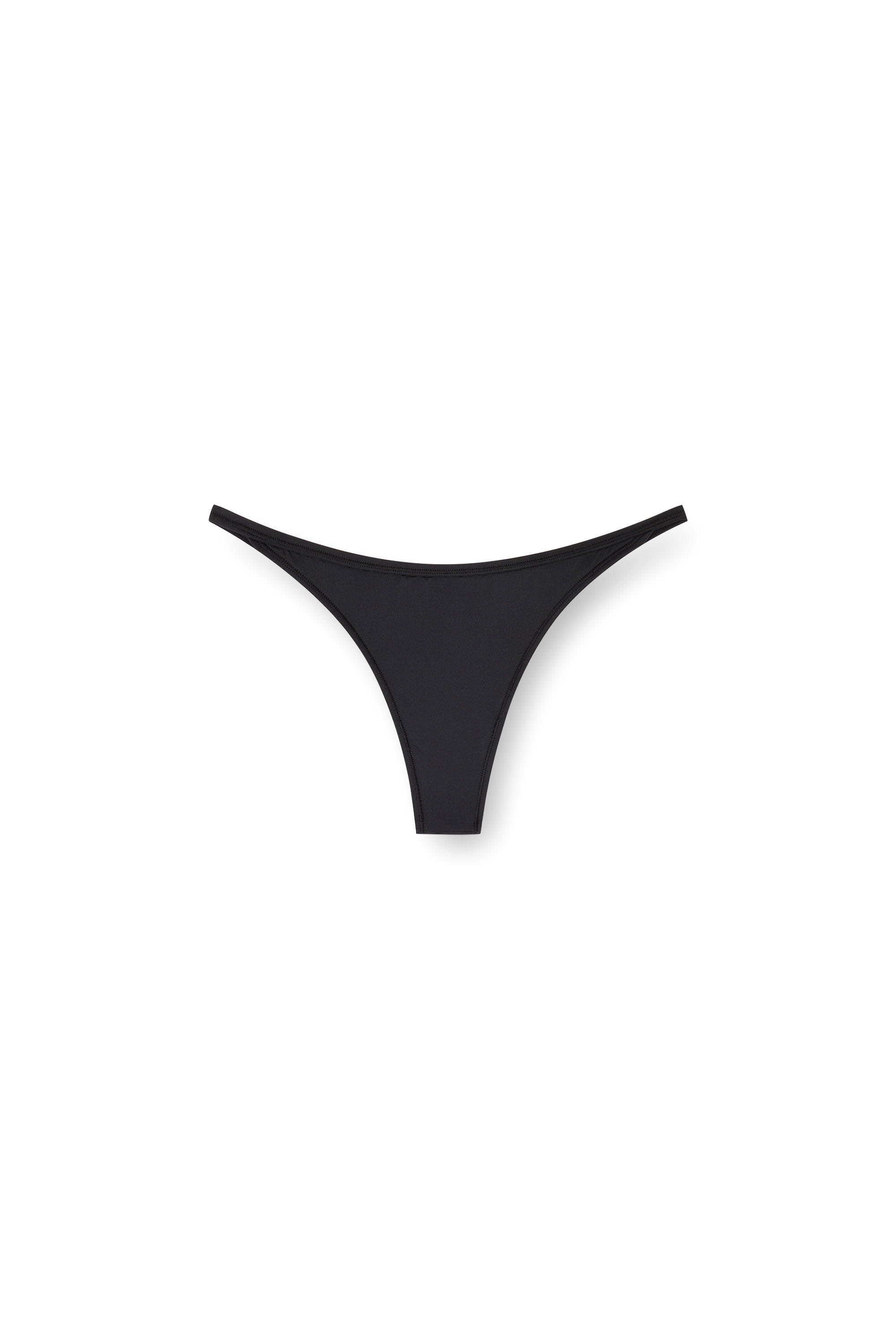 Diesel - ADRIENNE-UTLT, Damen Nylon-String mit Metall-Oval D Detail in Schwarz - 3