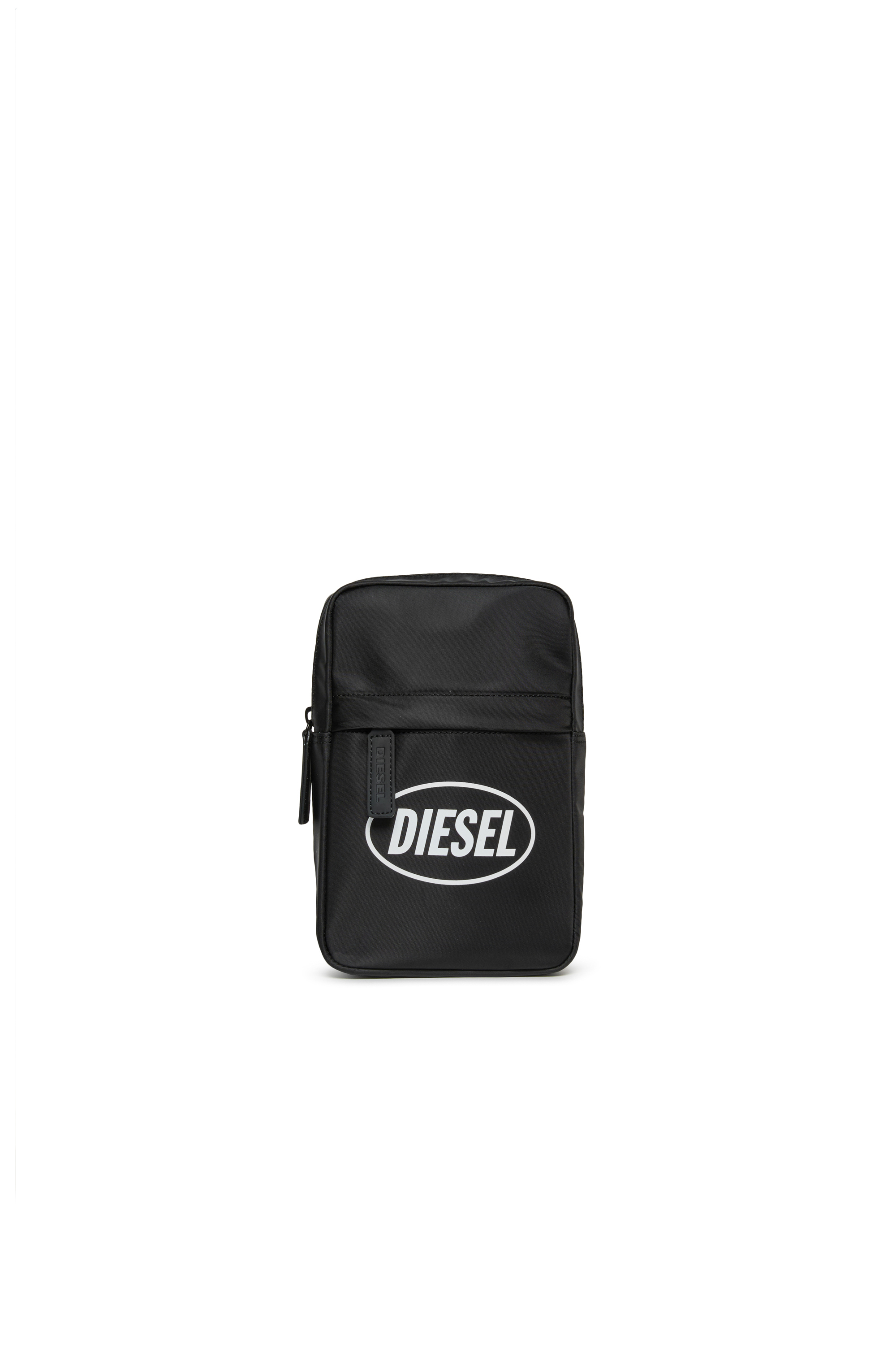 Diesel - WARREN, Herren WARREN Nylon-Tasche mit Logodruck in Schwarz - 1