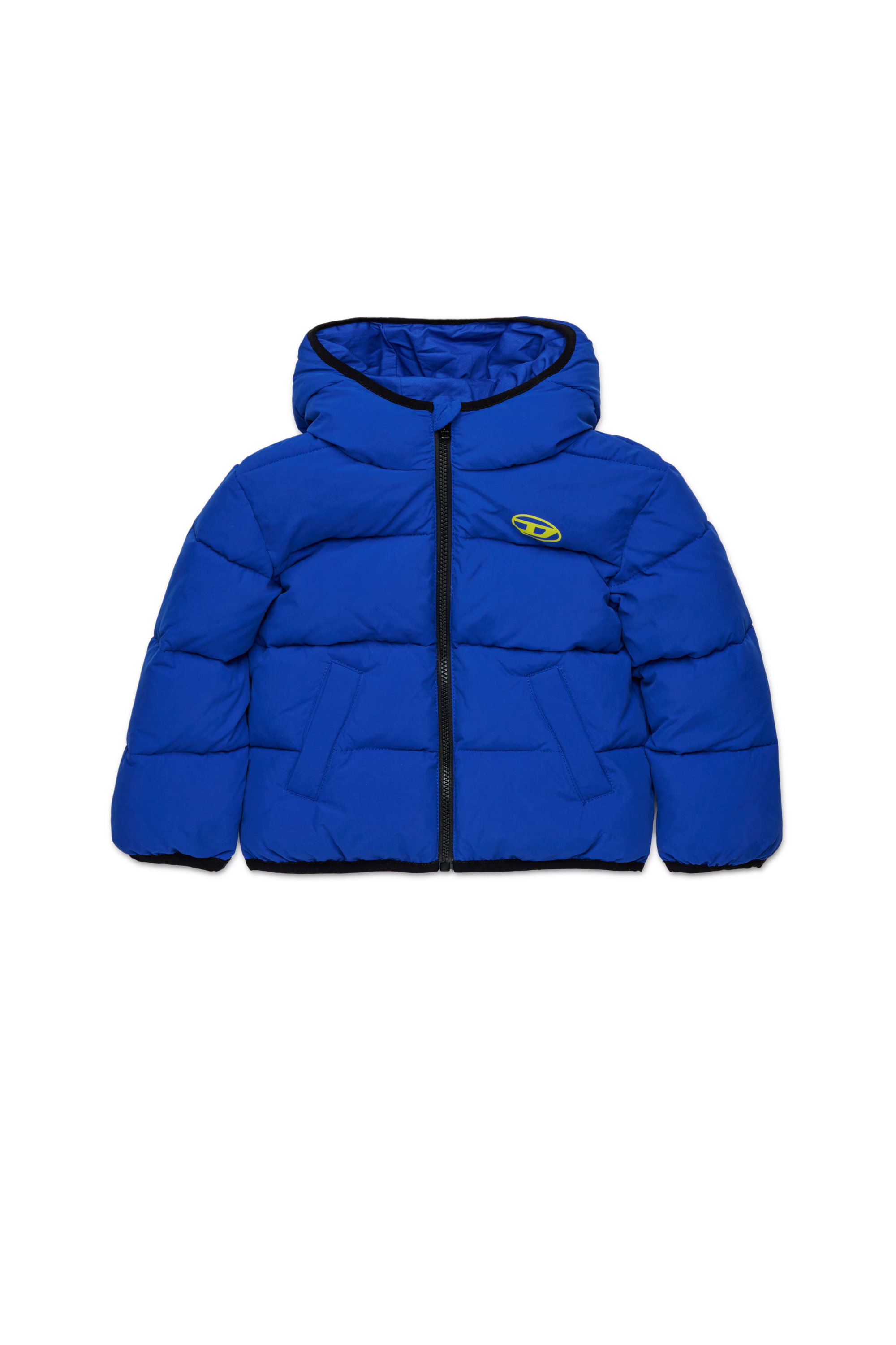 Diesel - JOPLINB, Veste en nylon avec capuche Mixte in Bleu - 1