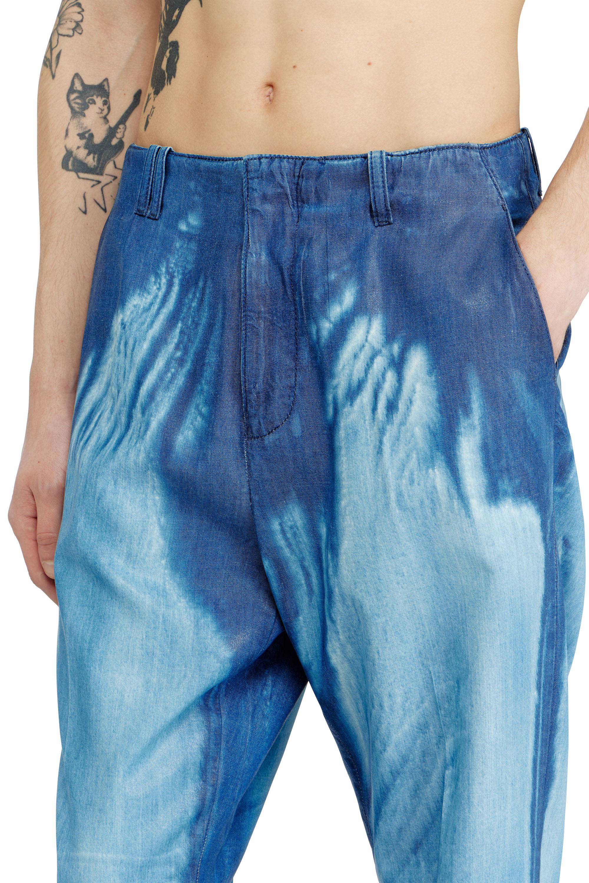 Diesel - Herren Slim Jeans D-ASKAR 068XC, Mittelblau - 4