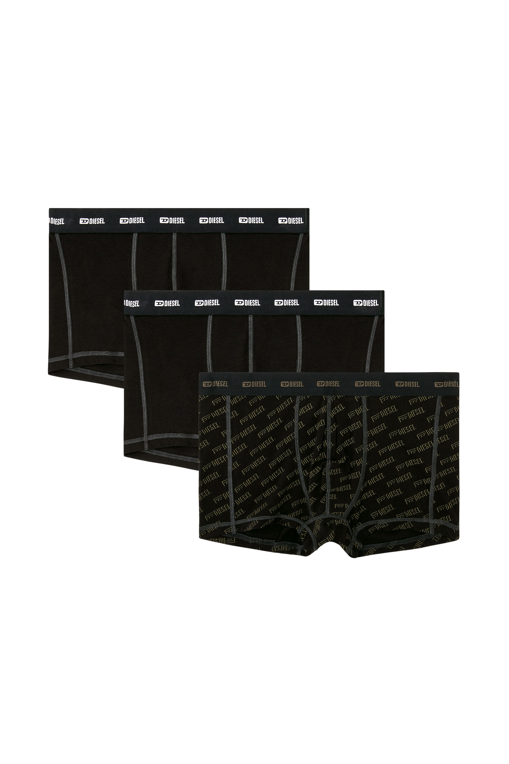 Diesel - DAMIEN-UTLT-3PACK, Lot de 3 boxers avec logo stylisé Homme in Polychrome - 2