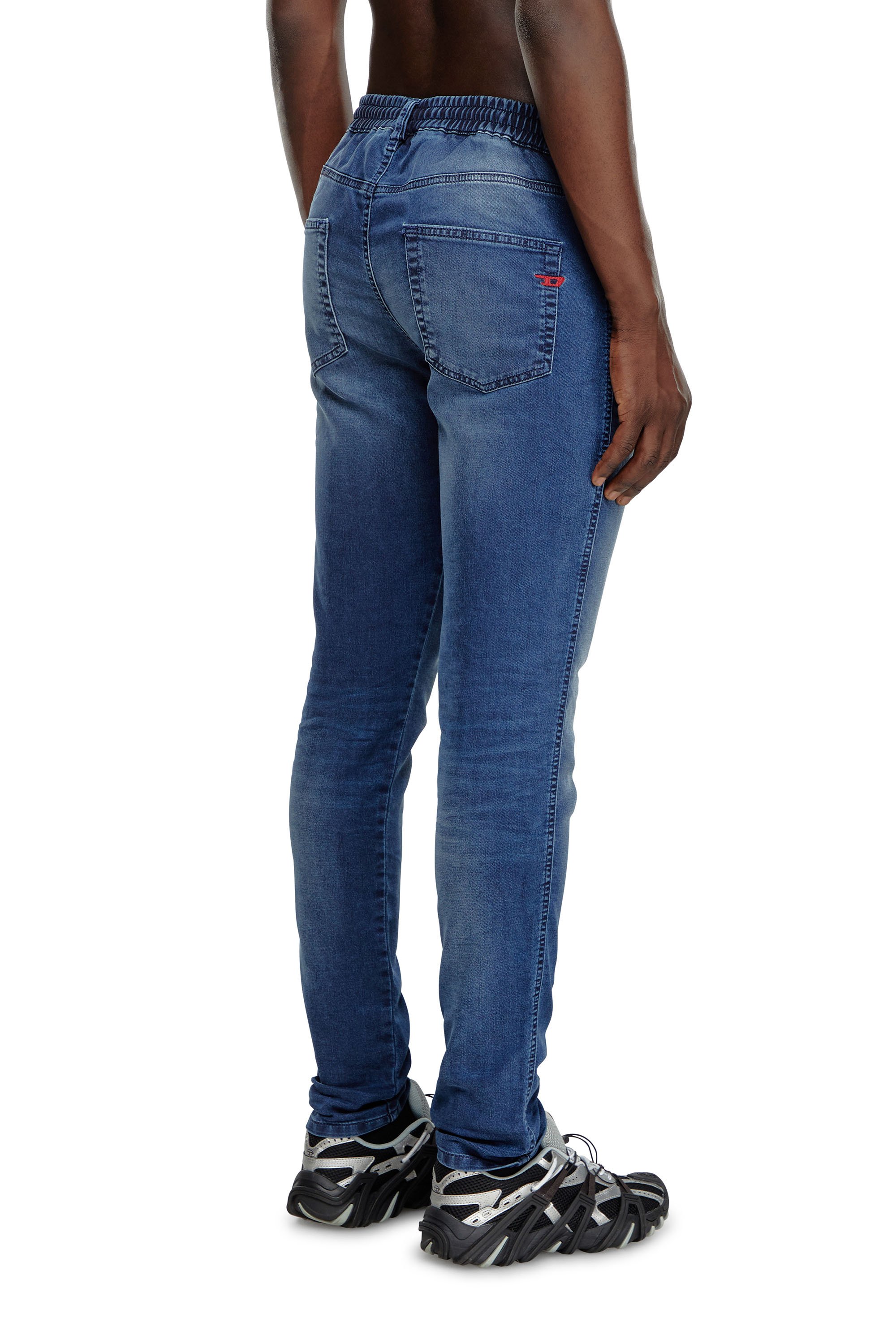 Diesel - Slim 2060 D-Strukt Joggjeans® 068LX Homme, Bleu Foncé - Image 4