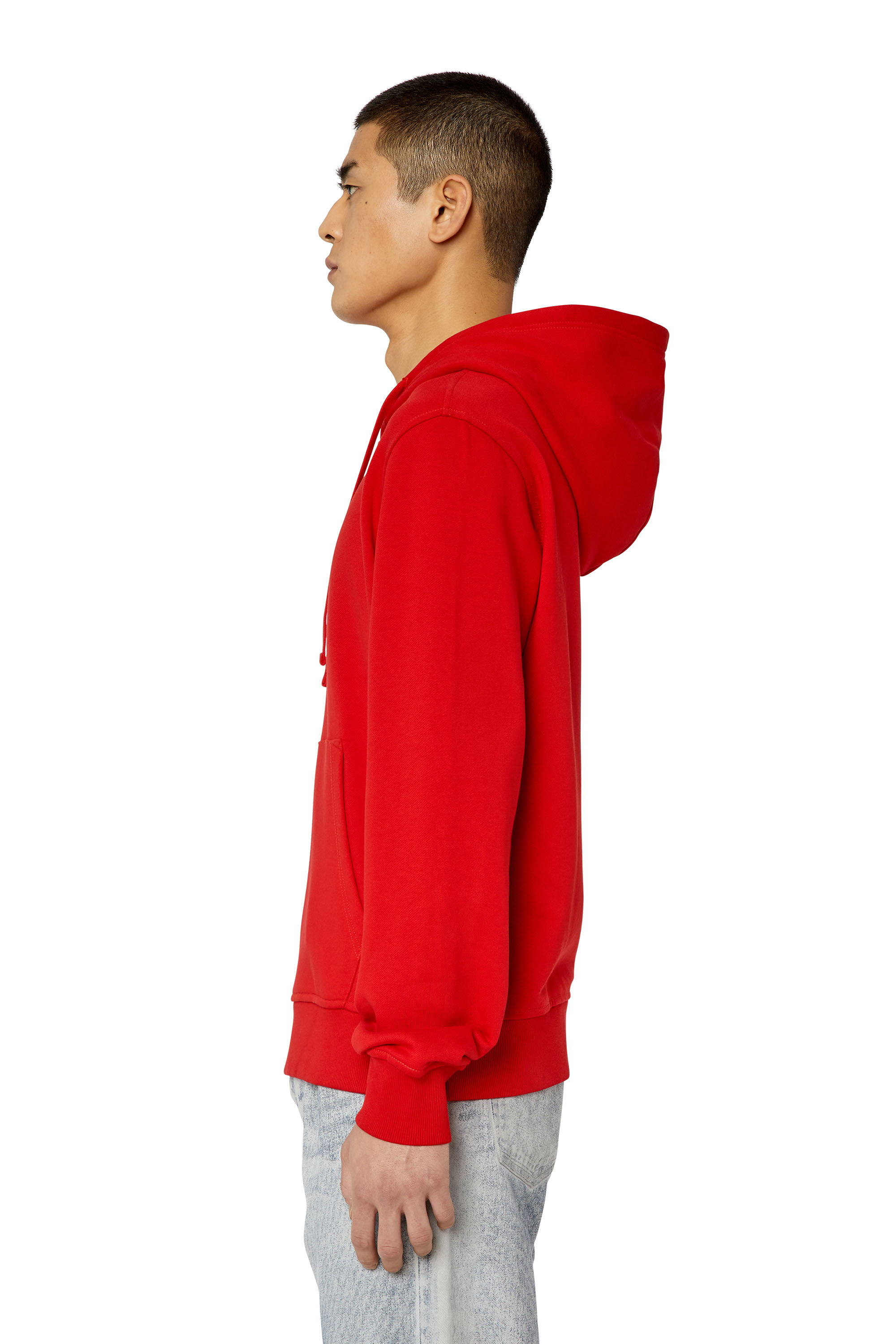 Diesel - S-GINN-HOOD-D, Rosso - Image 6