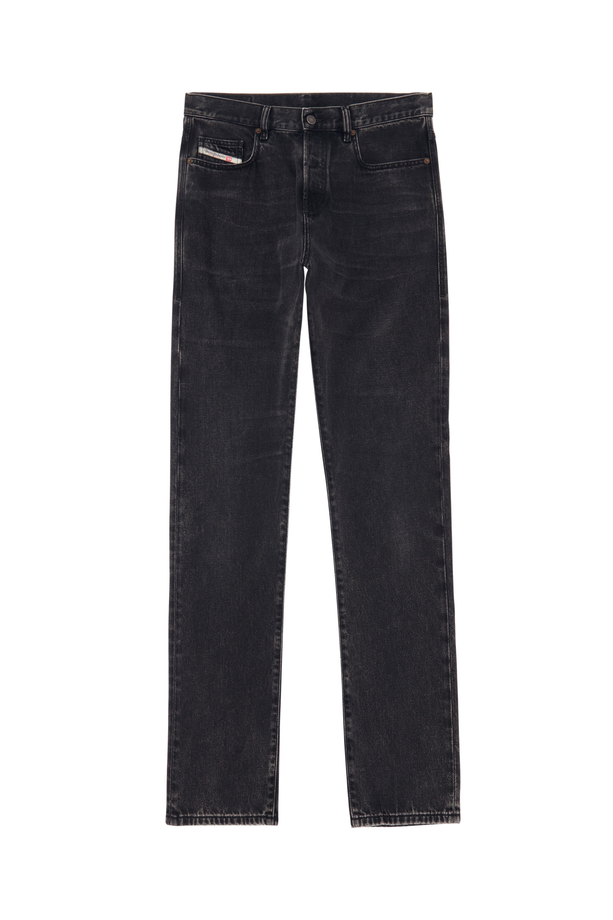 2015 BABHILA Z870G Skinny Jeans, Noir/Gris foncé - Jeans